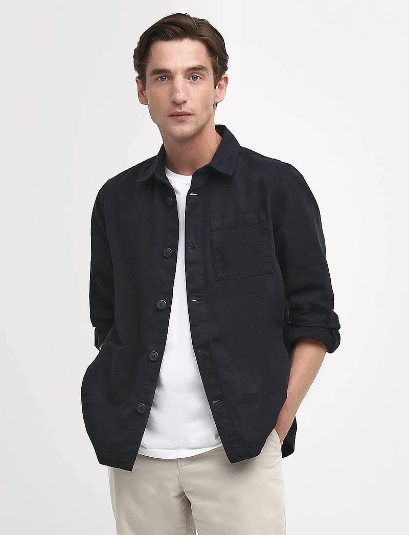 Barbour - Barbour Washed Oversh - leichte jacken - navy - 0