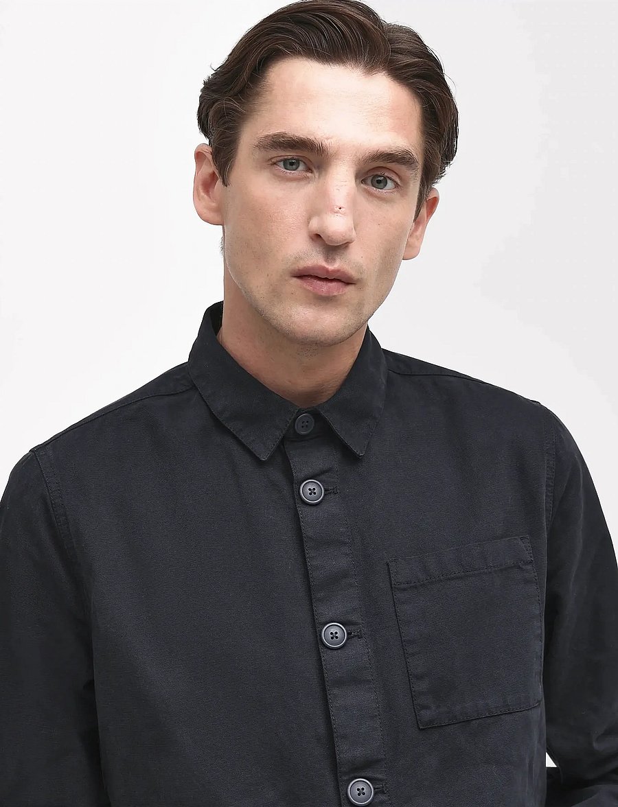 Barbour - Barbour Washed Oversh - vindjakker - navy - 3