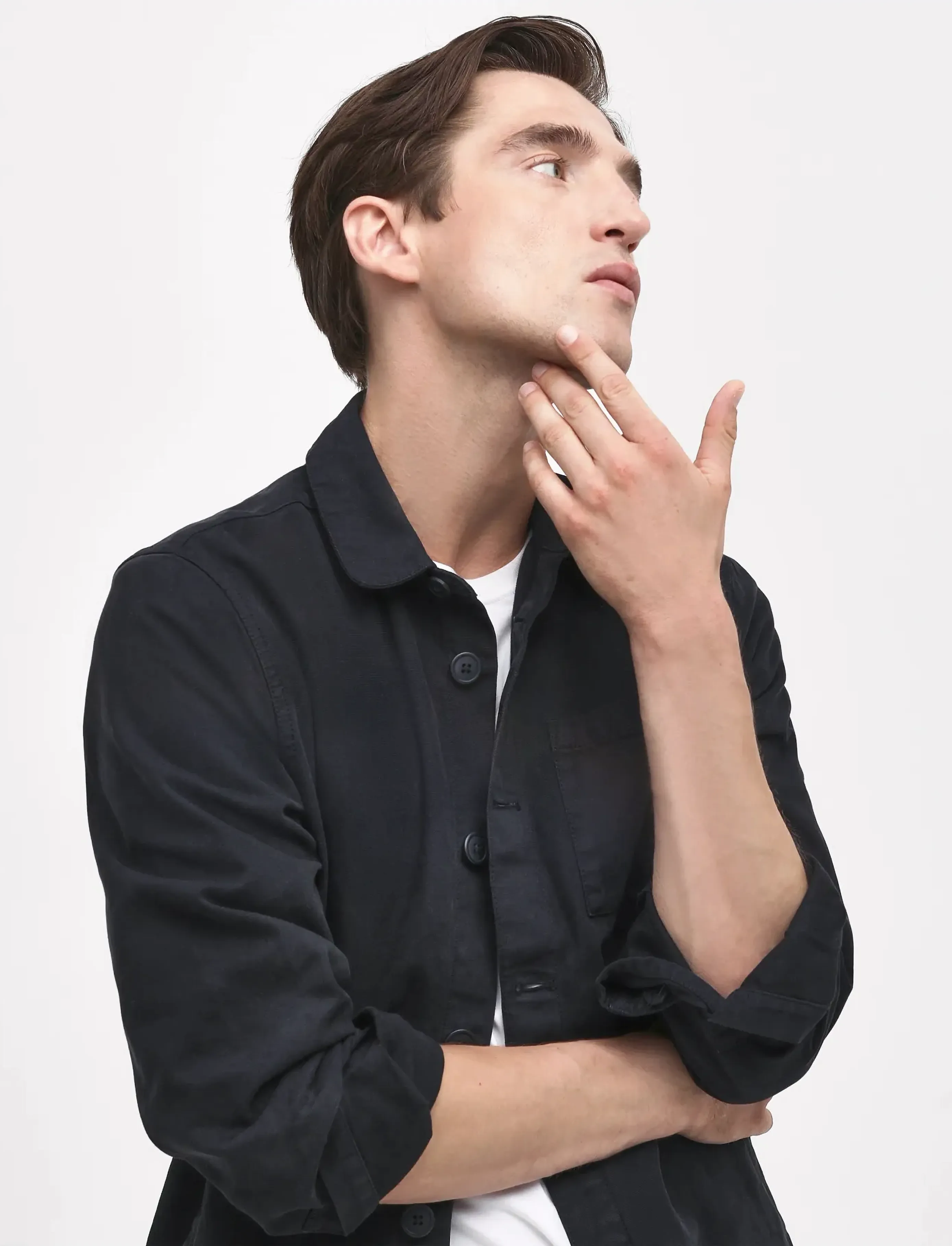 Barbour - Barbour Washed Oversh - vindjakker - navy - 4