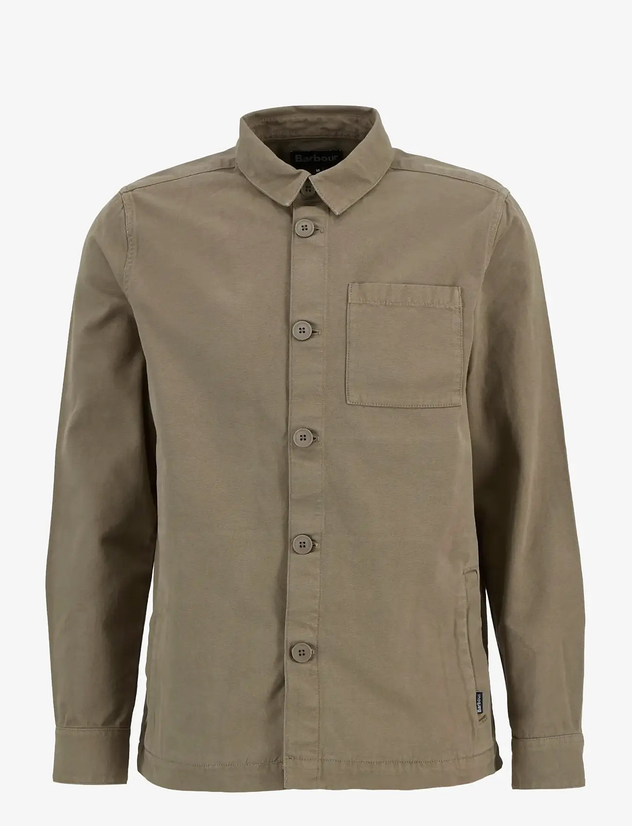 Barbour - Barbour Washed Oversh - Õhukesed jakid - smokey olive - 1