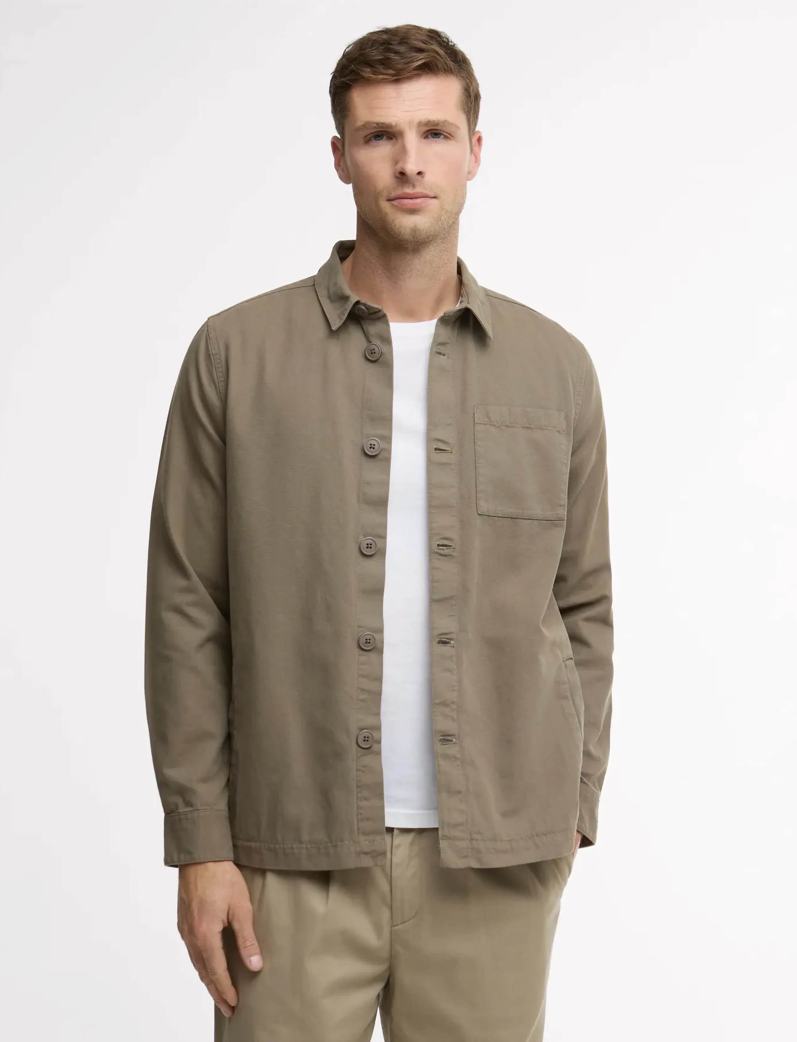 Barbour Barbour Washed Oversh - Neuheiten - SMOKEY OLIVE / khaki/green