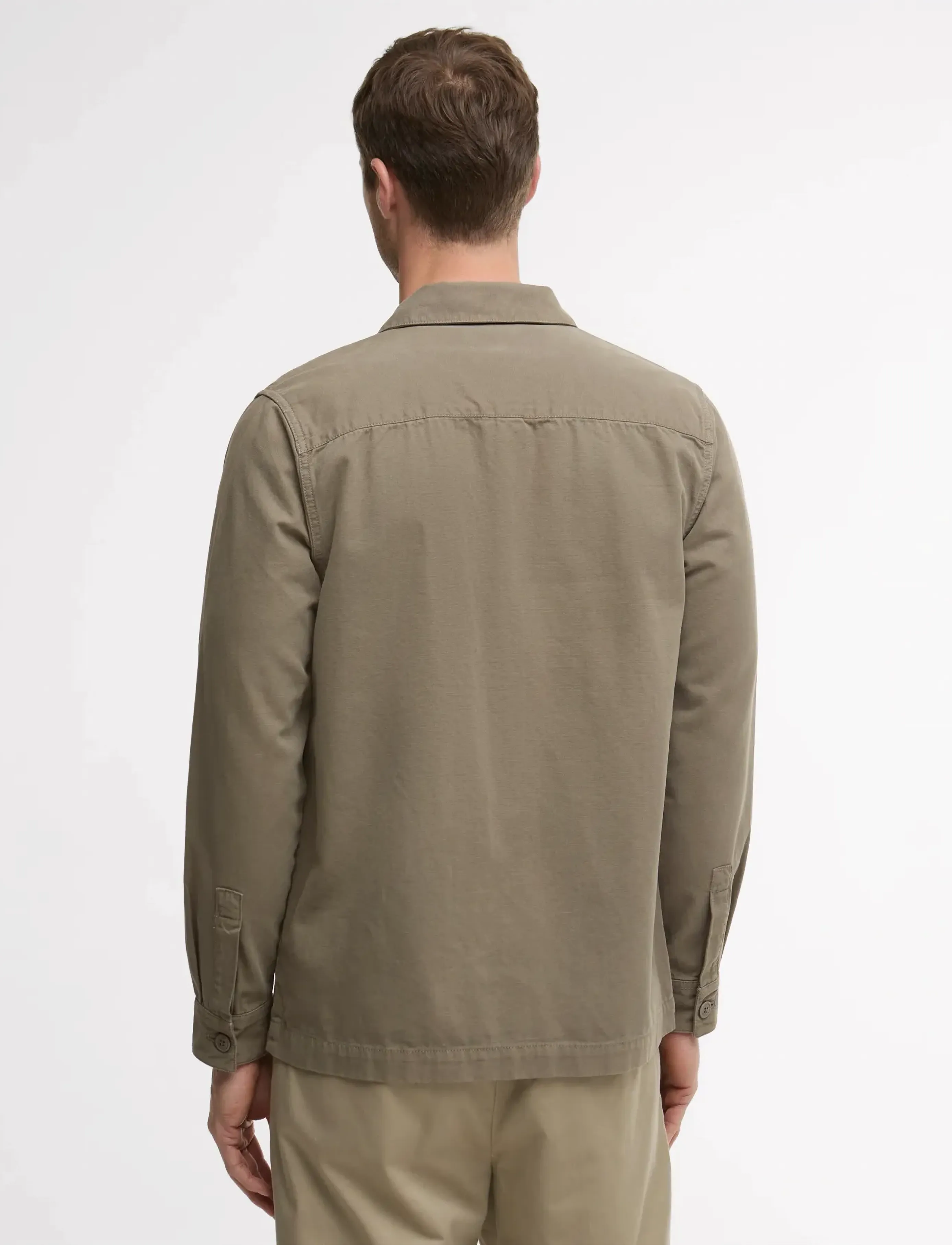 Barbour - Barbour Washed Oversh - leichte jacken - smokey olive - 3