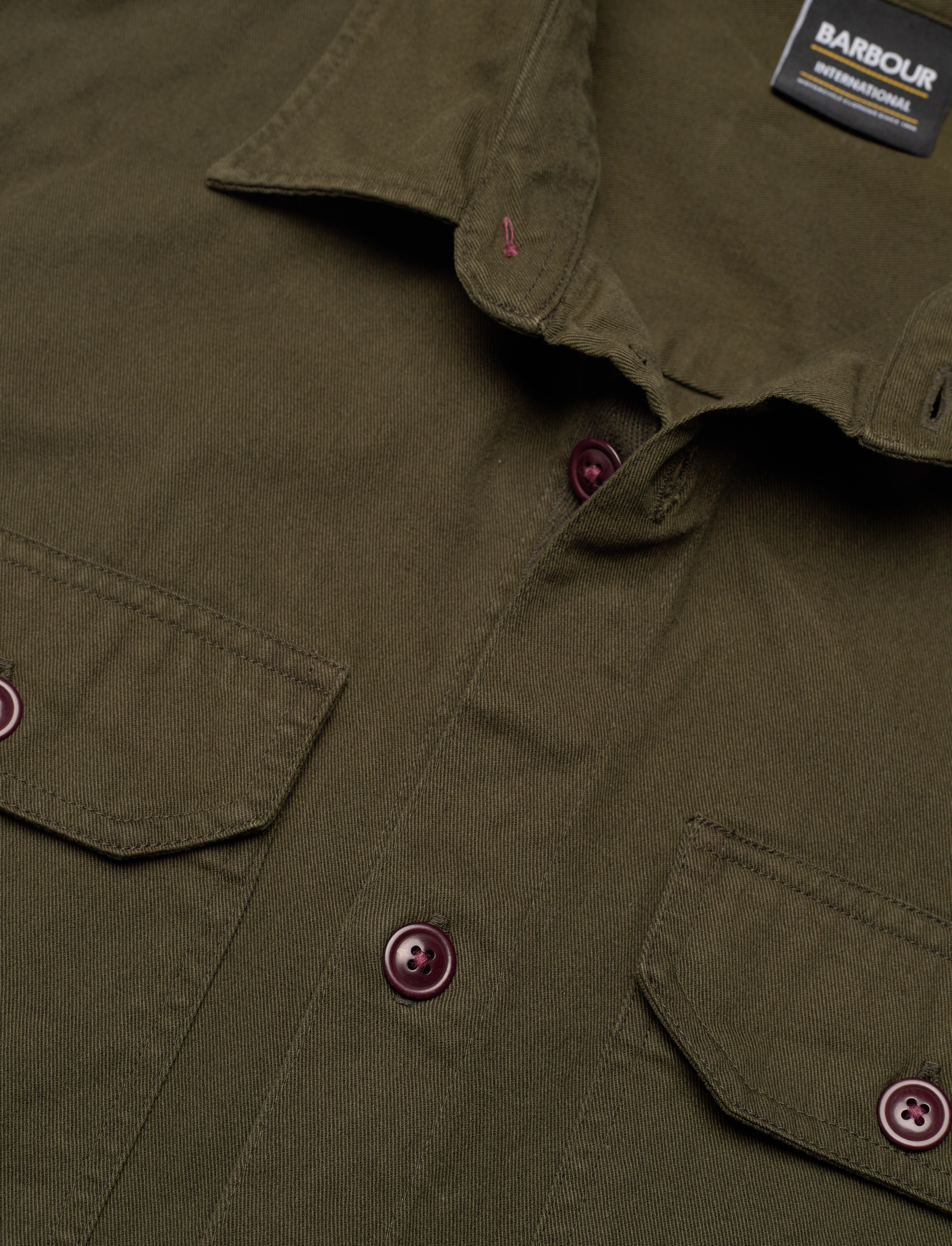 Barbour - B.Intl Abbe Overshirt - forest - 2