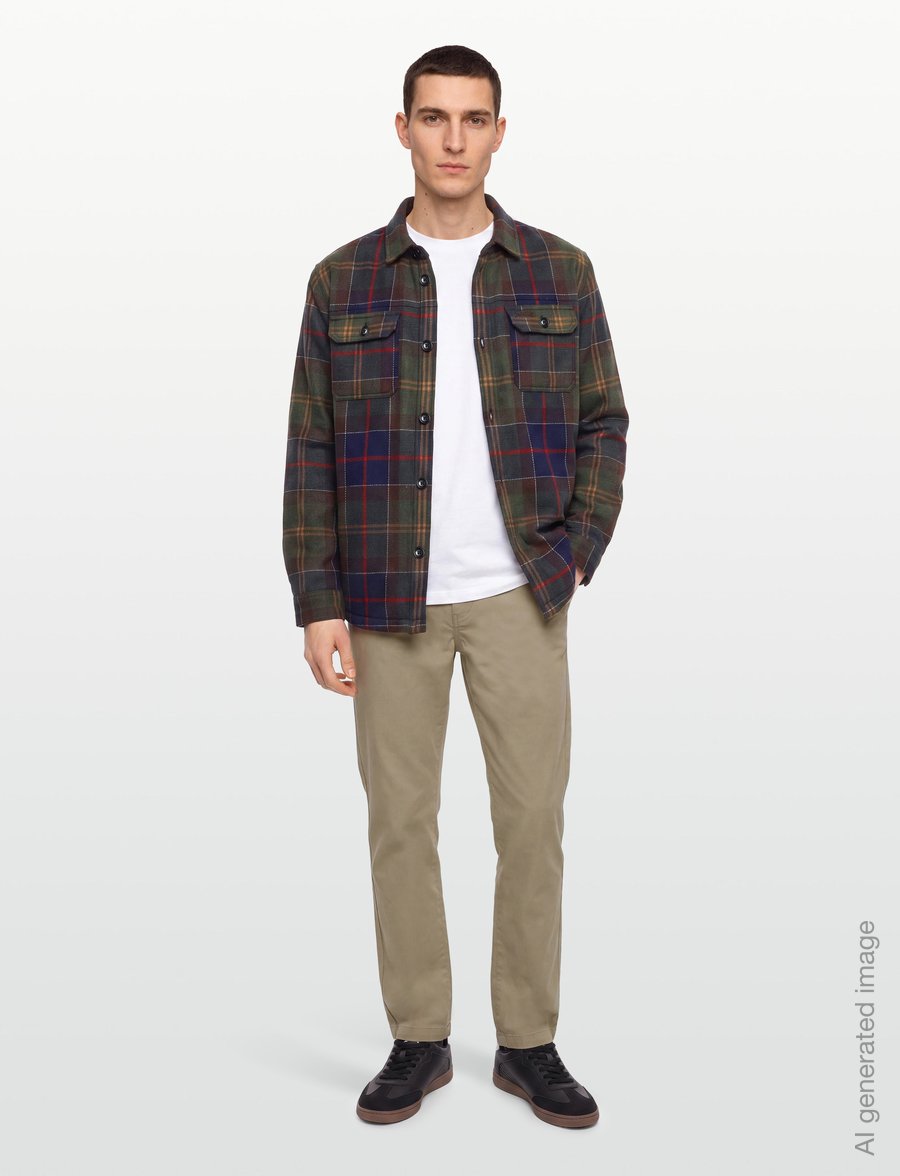 Barbour - Barbour Willberry Regular Brushed Check Overshirt - classic tartan - 0