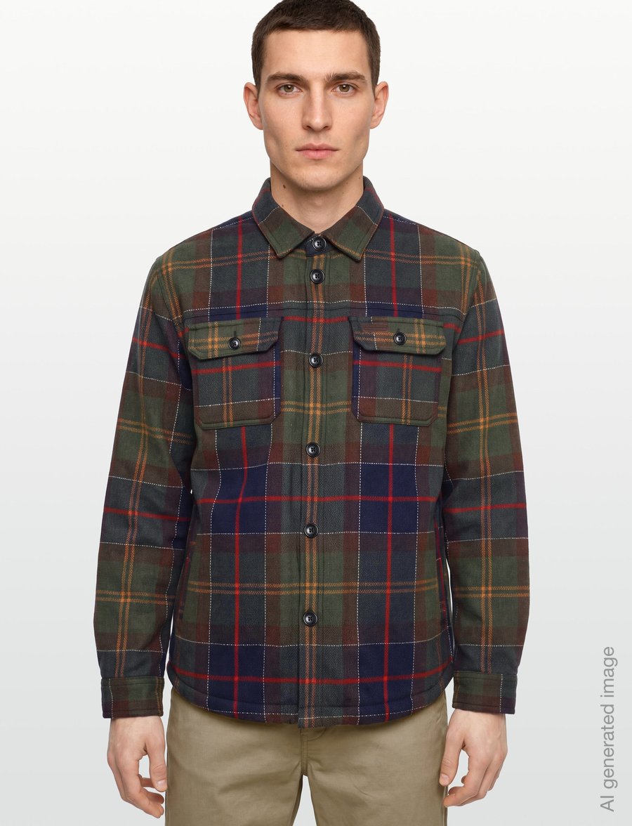 Barbour - Barbour Willberry Regular Brushed Check Overshirt - classic tartan - 3