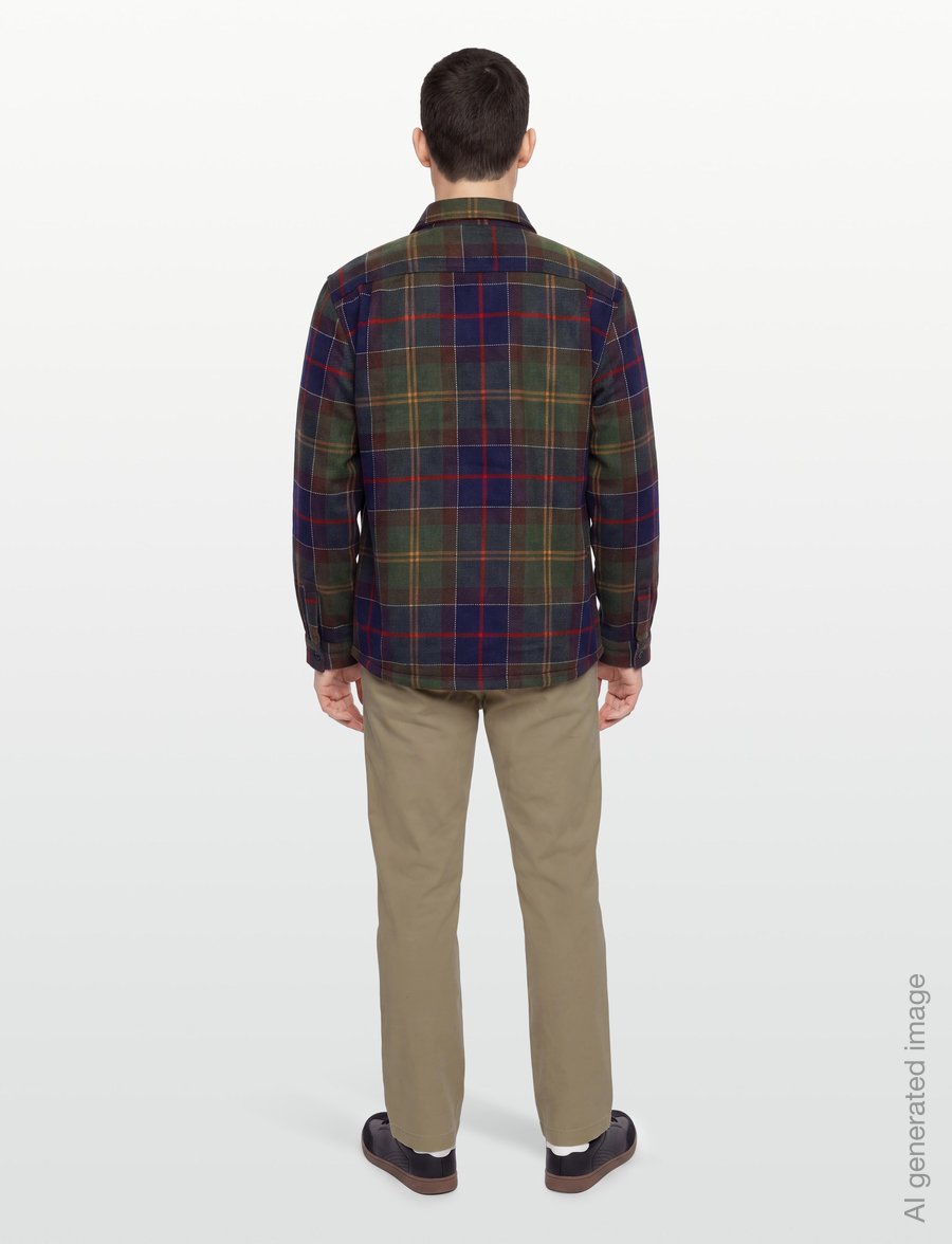 Barbour - Barbour Willberry Regular Brushed Check Overshirt - classic tartan - 4