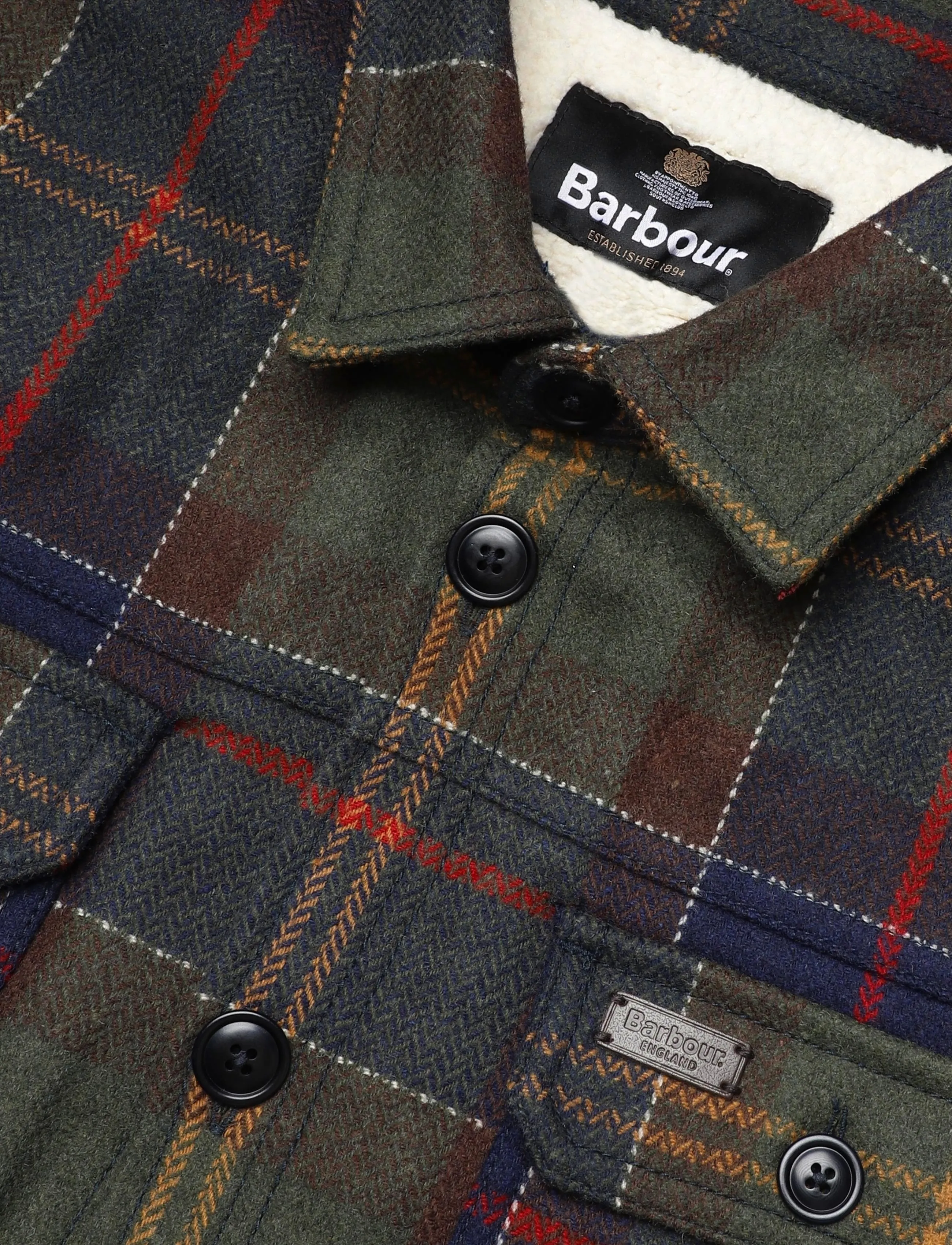Barbour - Barbour Willberry Regular Brushed Check Overshirt - classic tartan - 2