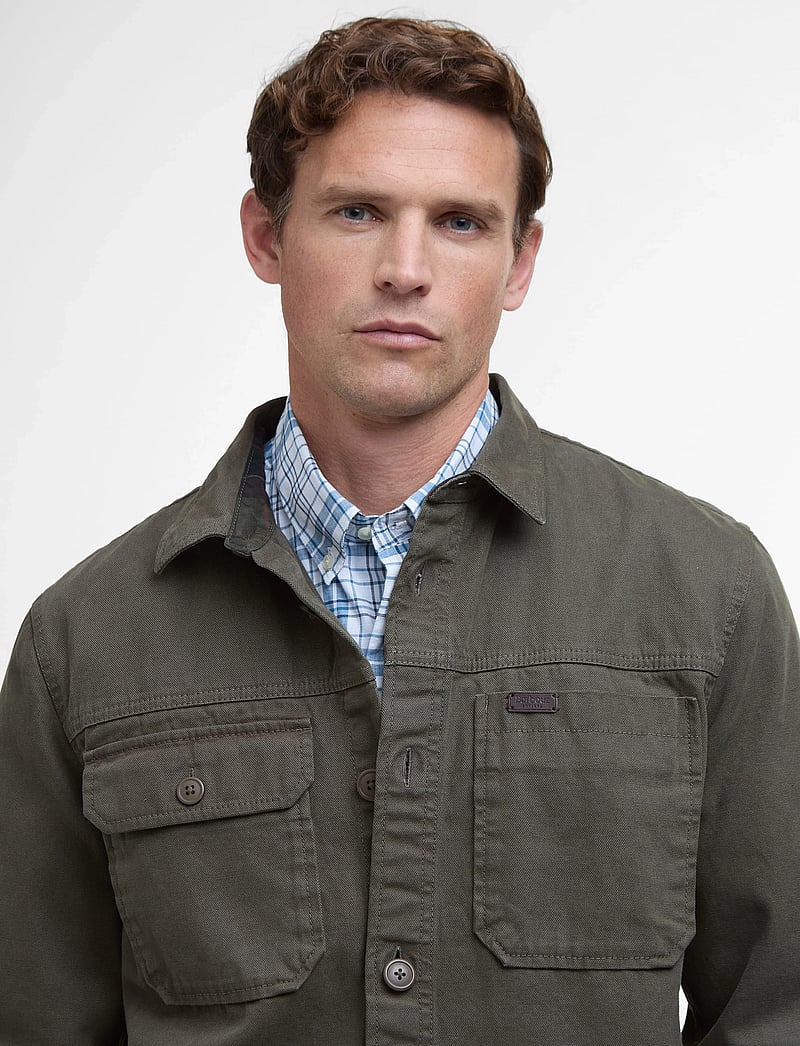 Barbour - Barbour Lingfield Ovsh - marškinių tipo švarkai - fern - 4