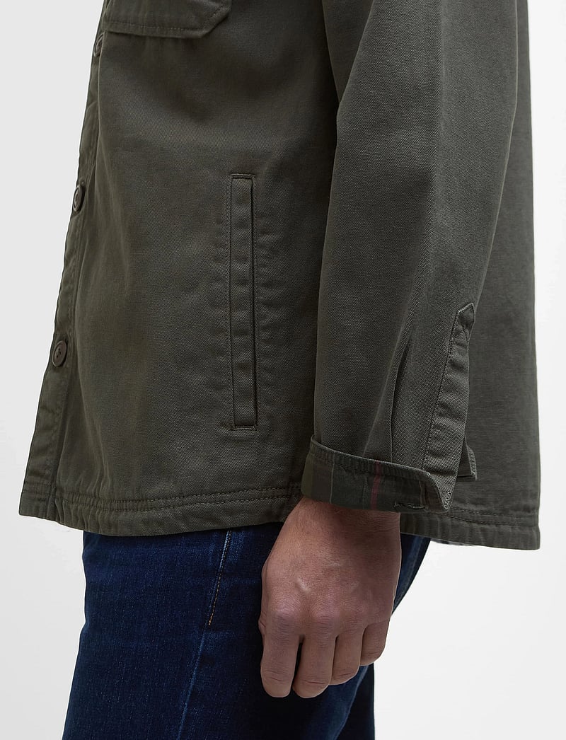 Barbour - Barbour Lingfield Ovsh - marškinių tipo švarkai - fern - 5