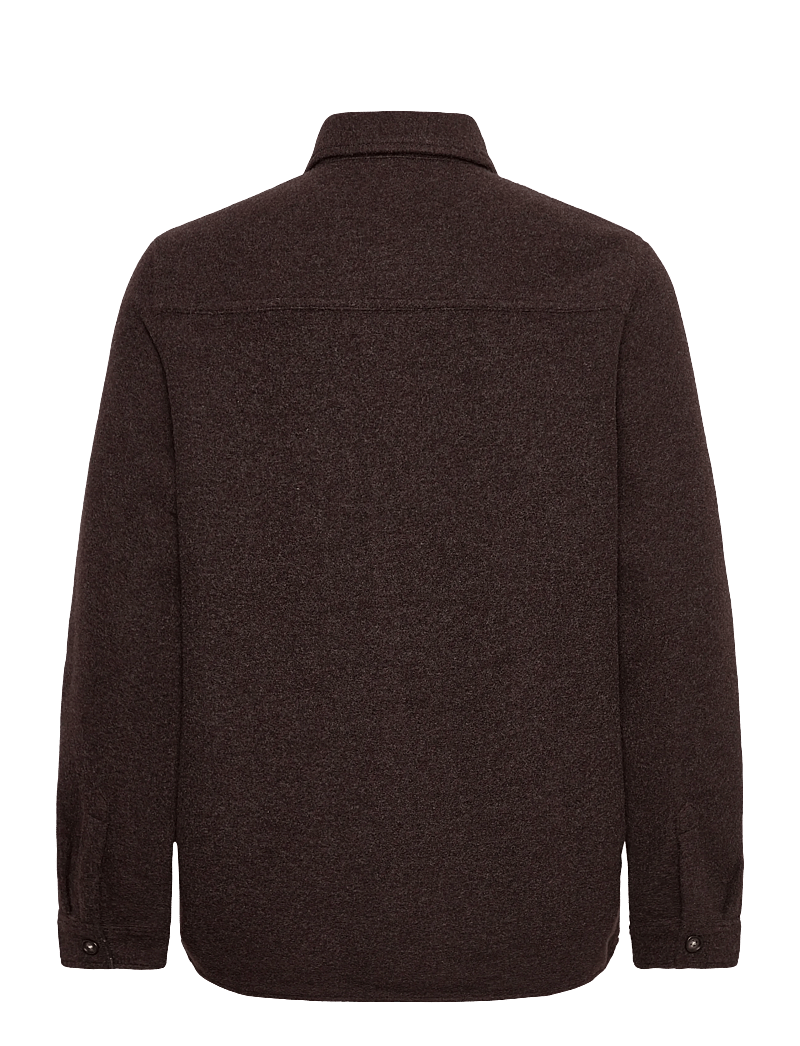 Barbour - Barbour Marlow Tailored Wool Blend Overshirt - shoppa efter tillfälle - brown - 1