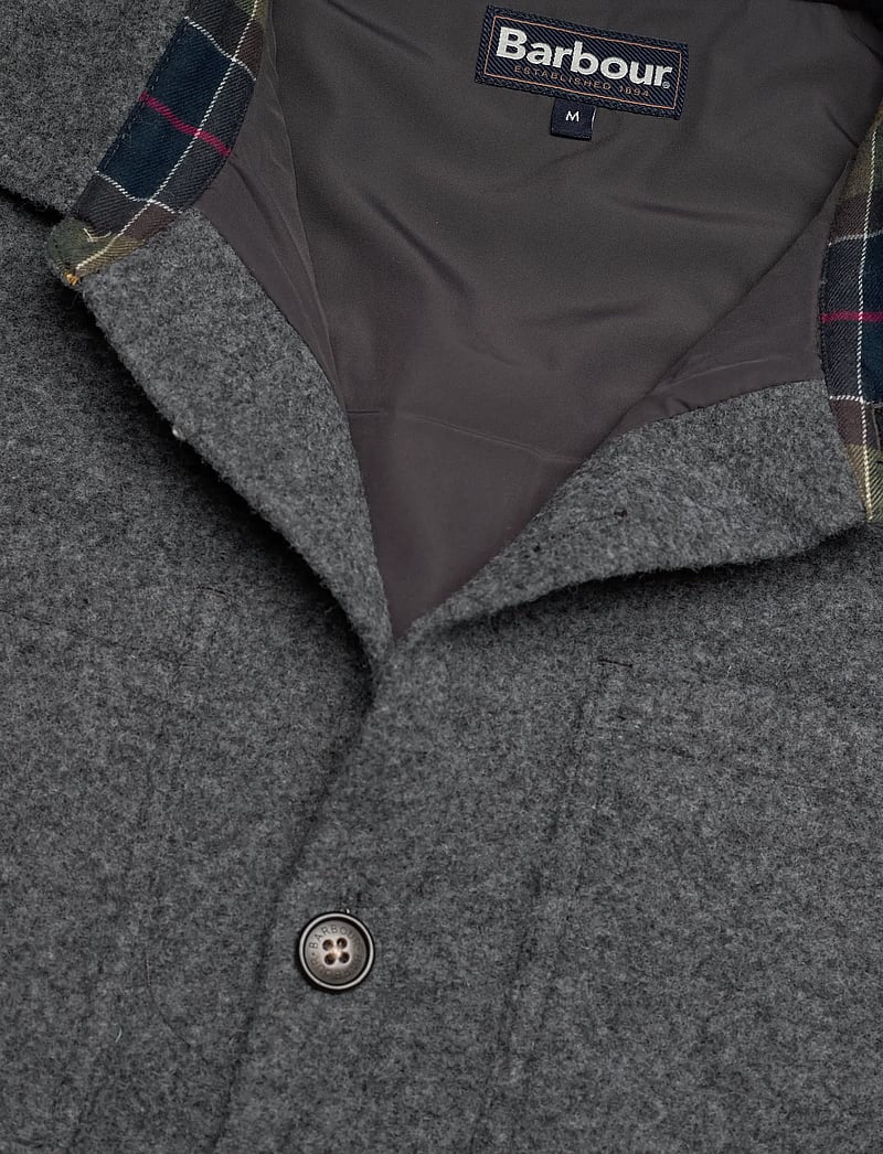 Barbour - Barbour Marlow Tailored Wool Blend Overshirt - shoppa efter tillfälle - grey - 2