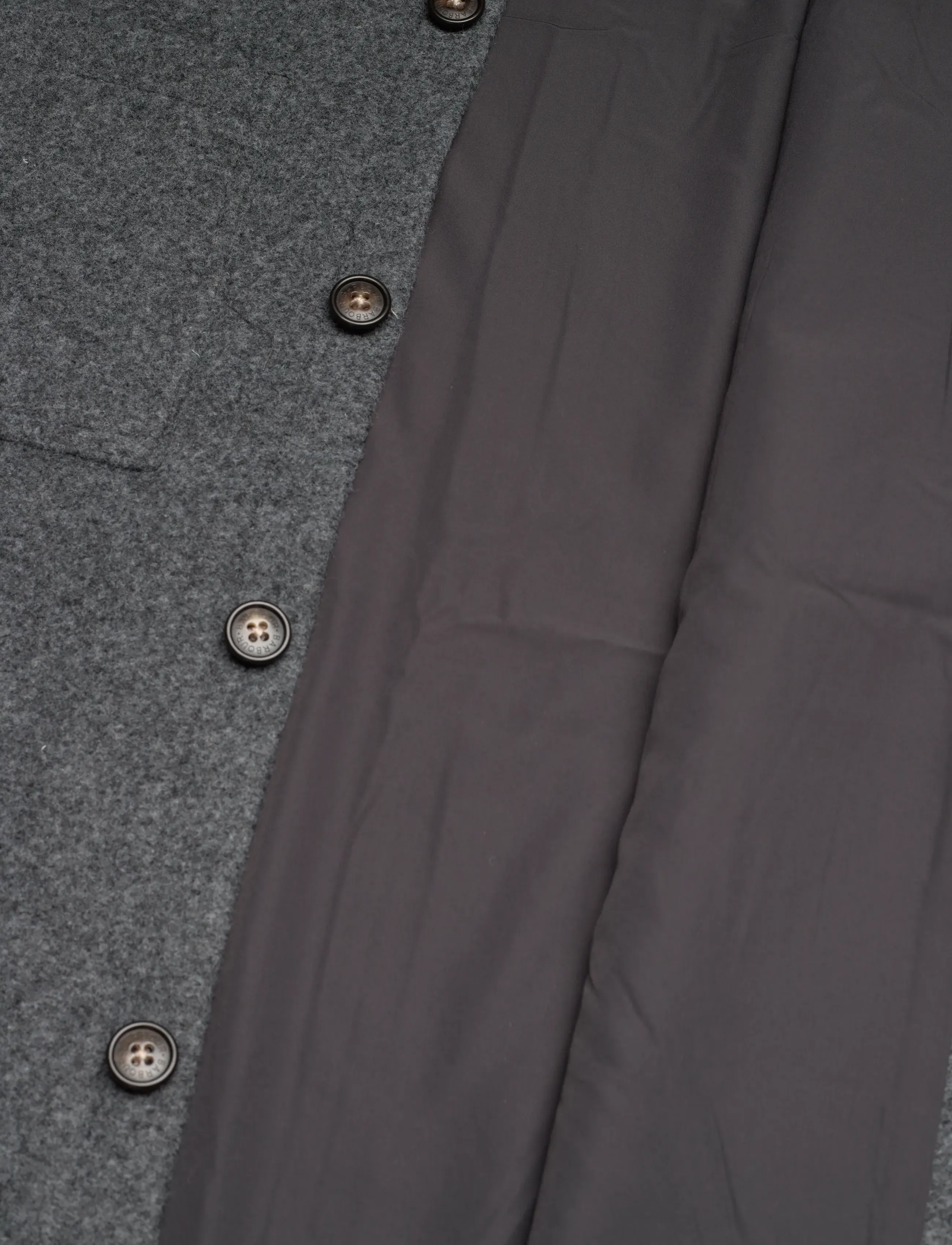 Barbour - Barbour Marlow Tailored Wool Blend Overshirt - grey - 4