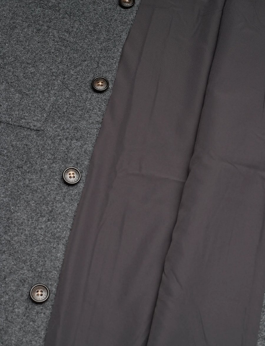 Barbour - Barbour Marlow Tailored Wool Blend Overshirt - grey - 4