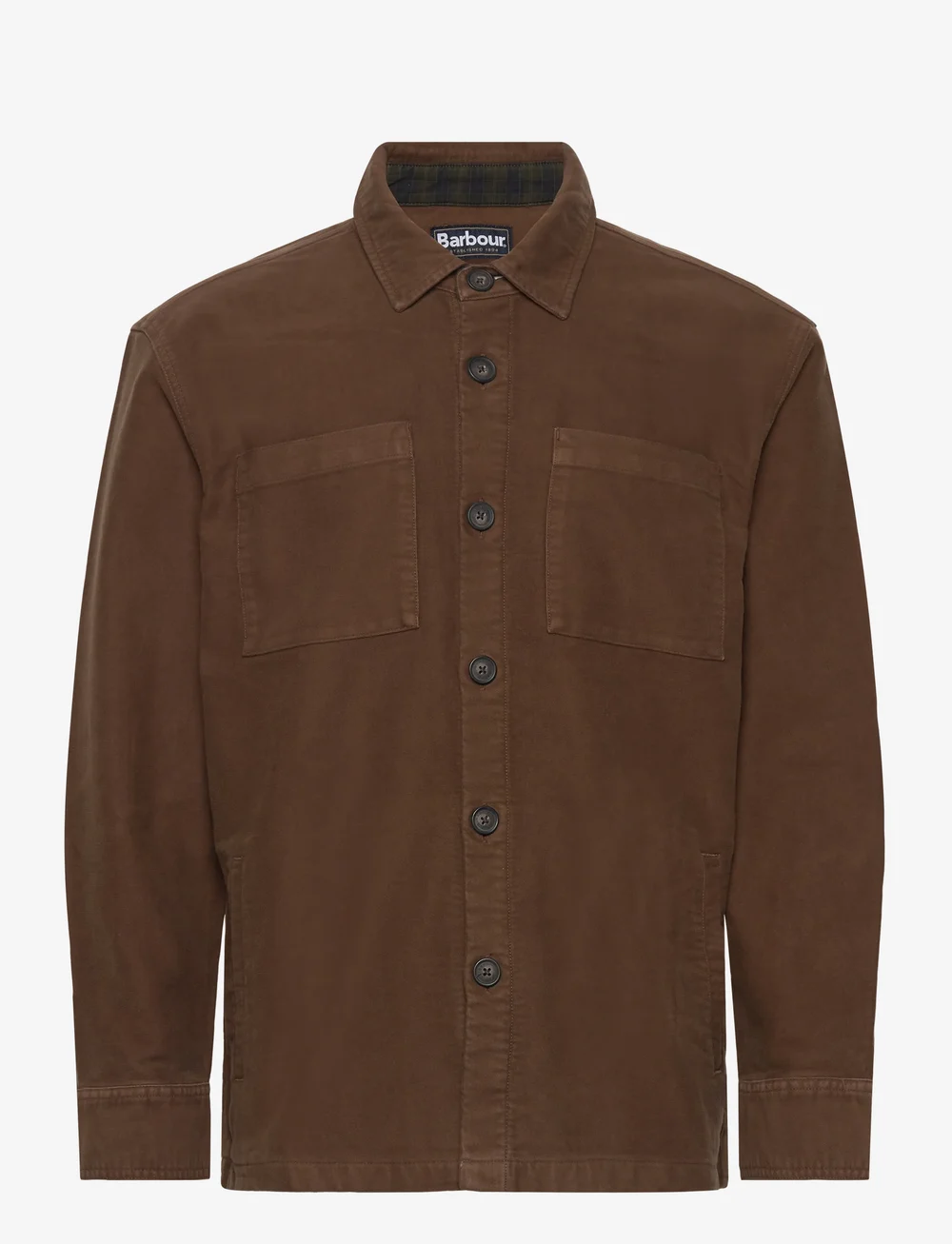 Barbour - Barbour Regular Moleskin Overshirt - vindjakker - sand - 0