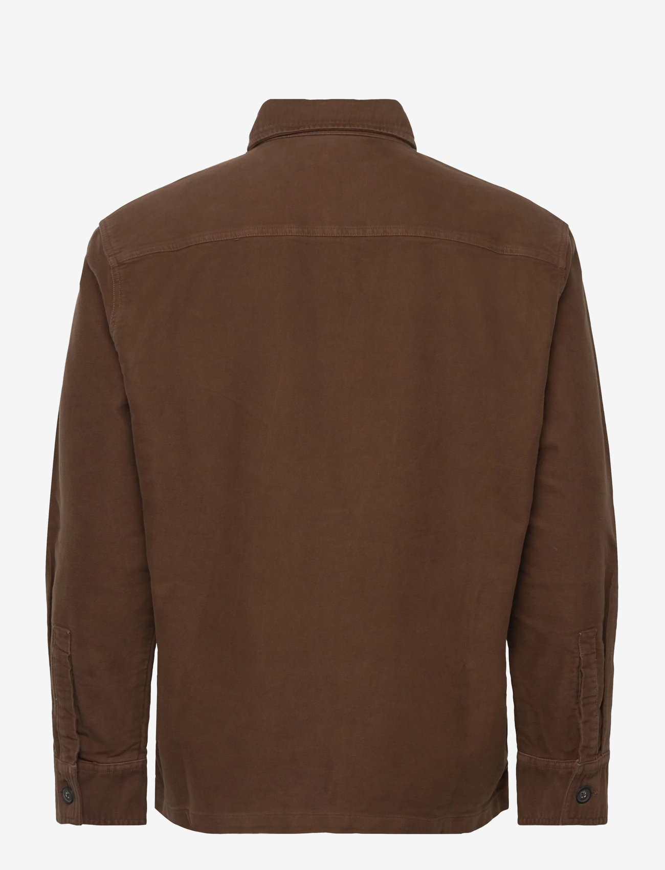 Barbour - Barbour Regular Moleskin Overshirt - leichte jacken - sand - 1