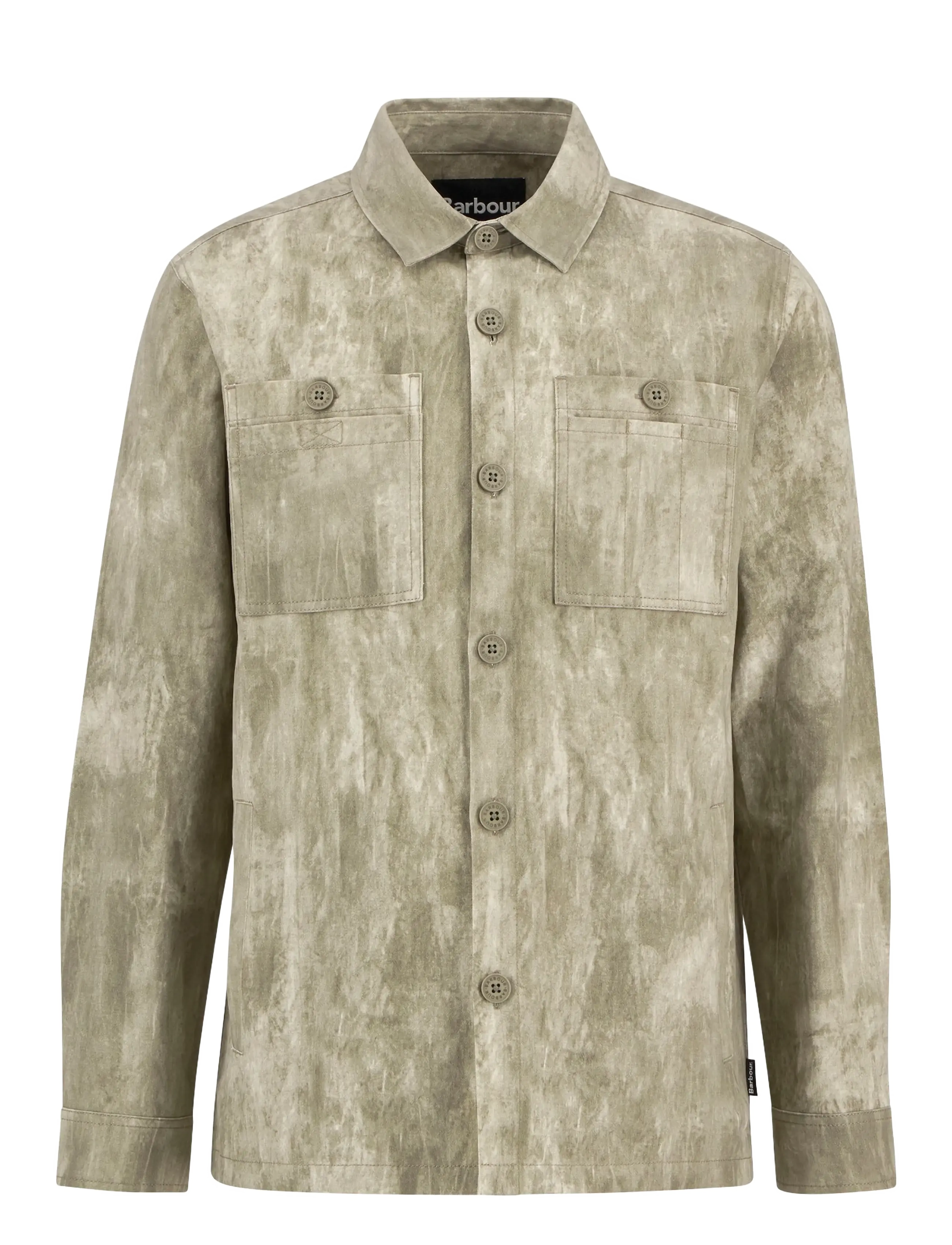 Barbour Barbour Ross Overshirt - Kläder - GREY OLIVE / khaki/green