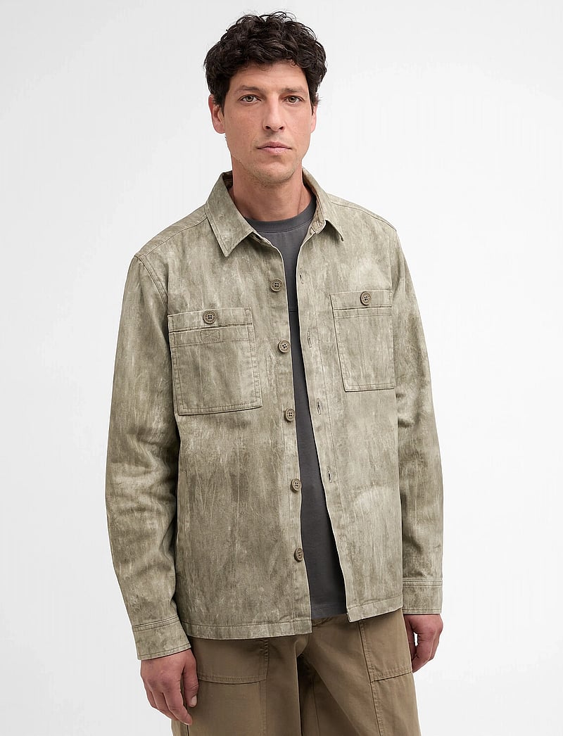 Barbour - Barbour Ross Overshirt - osta olukorra järgi - grey olive - 0