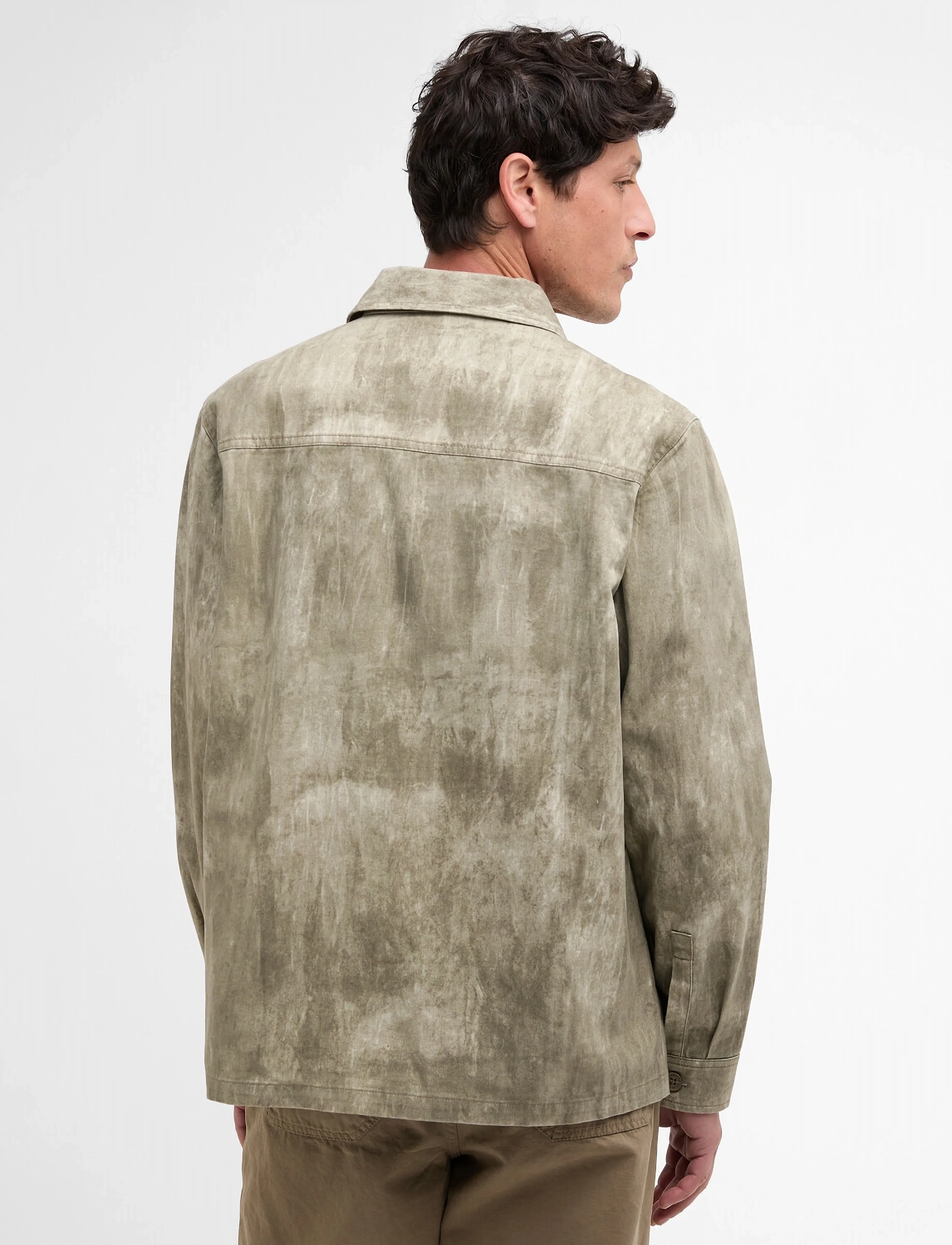 Barbour - Barbour Ross Overshirt - marškinių tipo švarkai - grey olive - 3