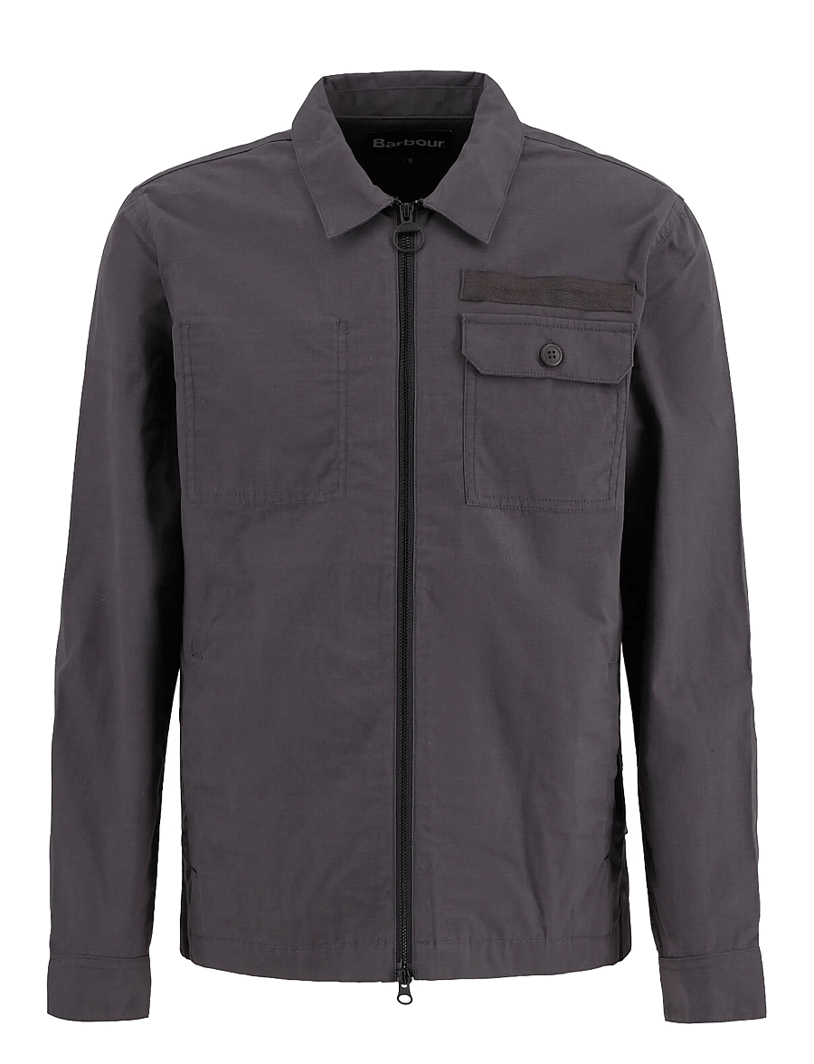 Barbour - Barbour Crail Wax Ovsh - tunna jackor - asphalt - 1