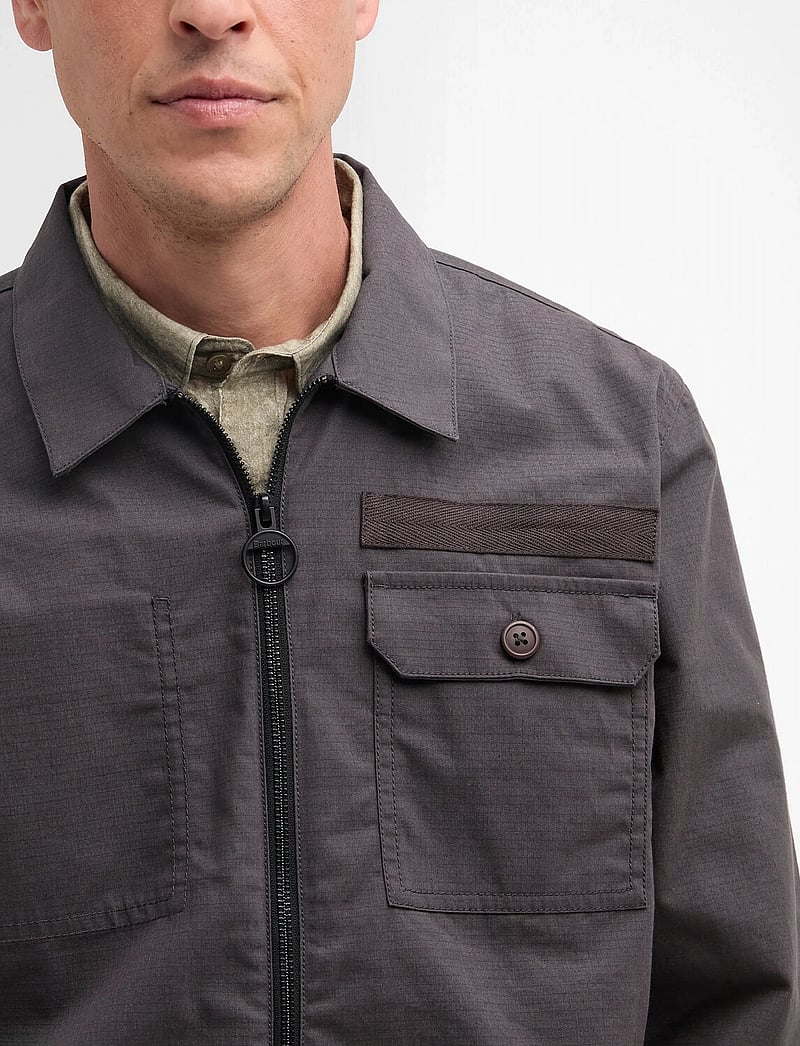Barbour - Barbour Crail Wax Ovsh - leichte jacken - asphalt - 3