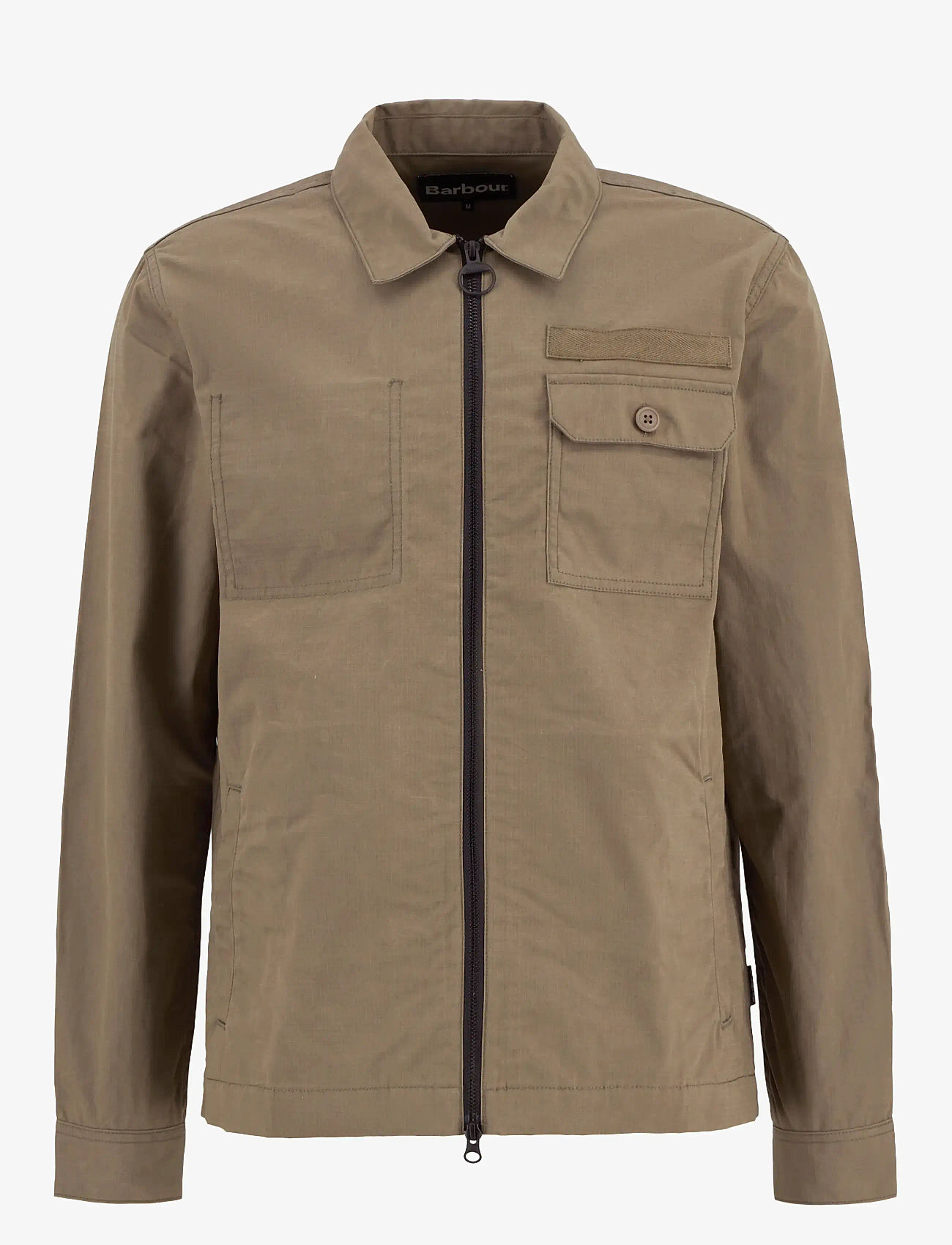Barbour - Barbour Crail Wax Ovsh - kurtki-wiosenne - concrete - 1