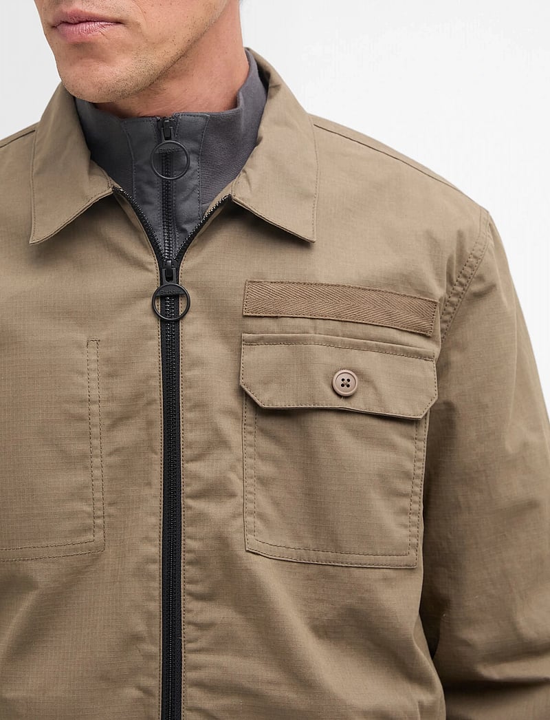 Barbour - Barbour Crail Wax Ovsh - kurtki-wiosenne - concrete - 4