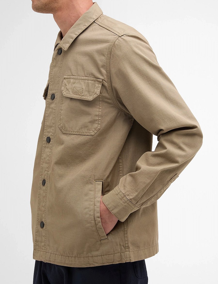 Barbour - Barbour Draftmen Overs - tunna jackor - grey olive - 3
