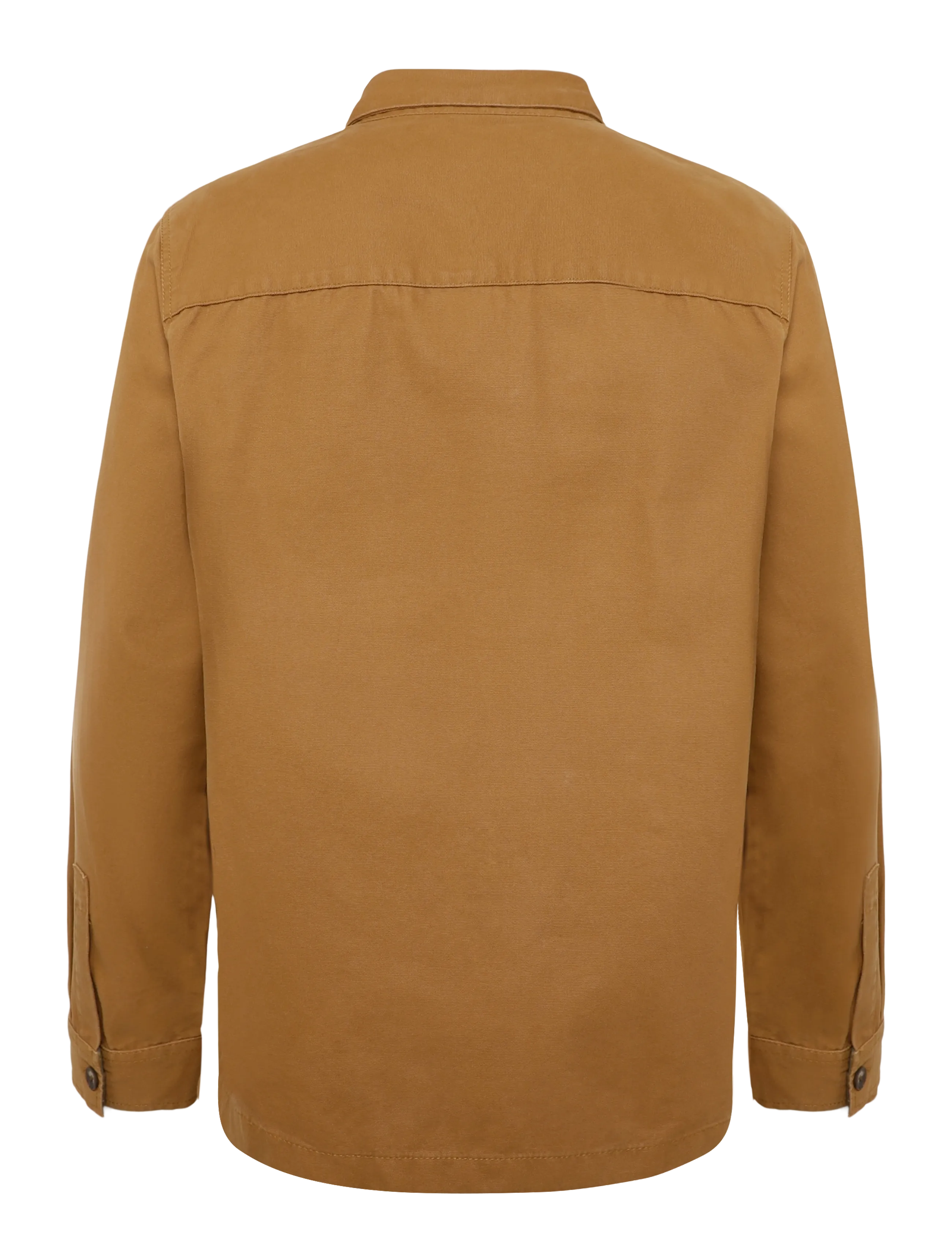 Barbour - Barbour Tartan Trimmed Washed Overshirt - forårsjakker - cinammon - 2