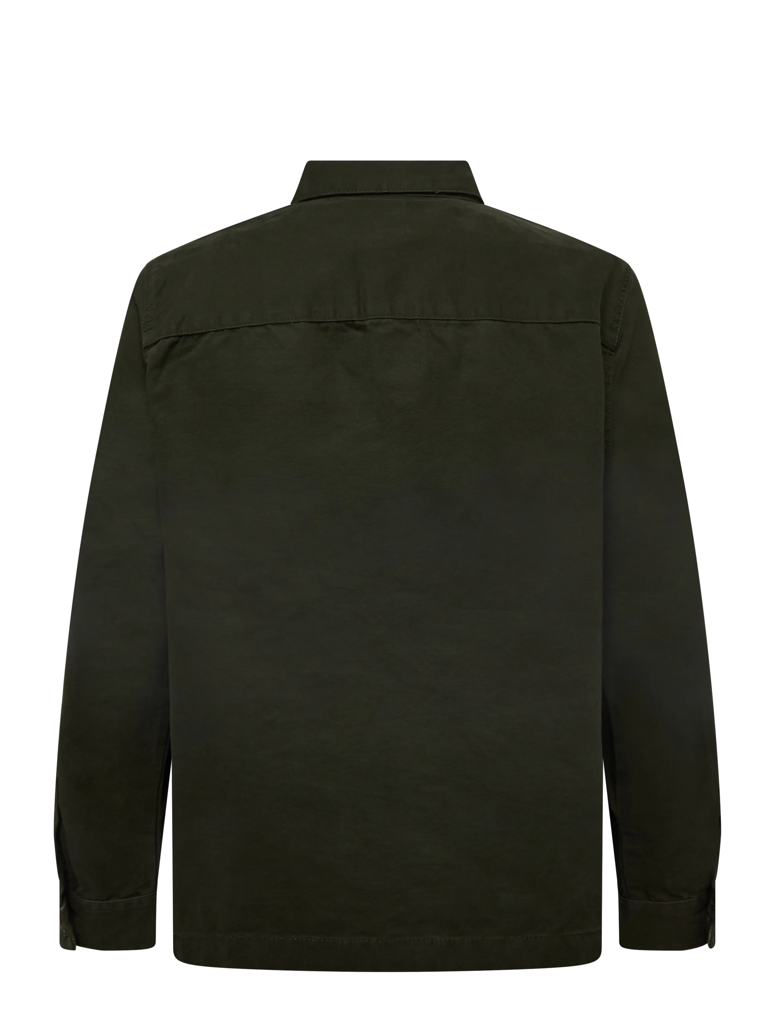 Barbour - Barbour Tartan Trimmed Washed Overshirt - forårsjakker - sage - 2