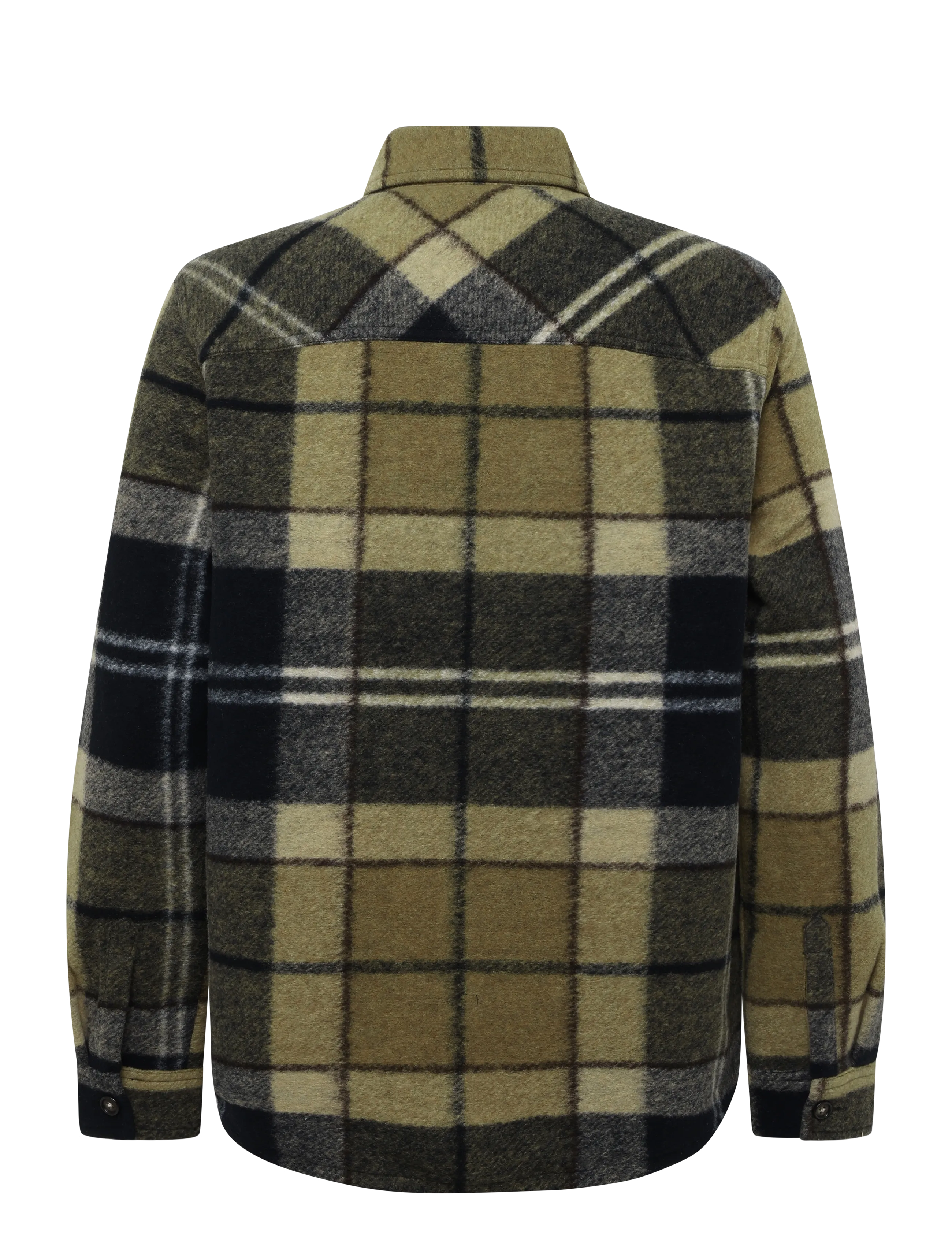 Barbour - Barbour Woodlane Brushed Check Overshirt - jakker - birchwood dress tartan - 1