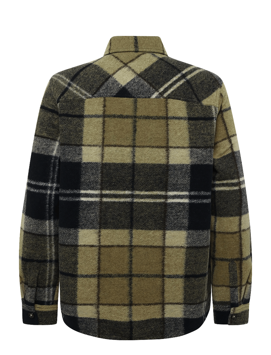 Barbour - Barbour Woodlane Brushed Check Overshirt - jakker - birchwood dress tartan - 1
