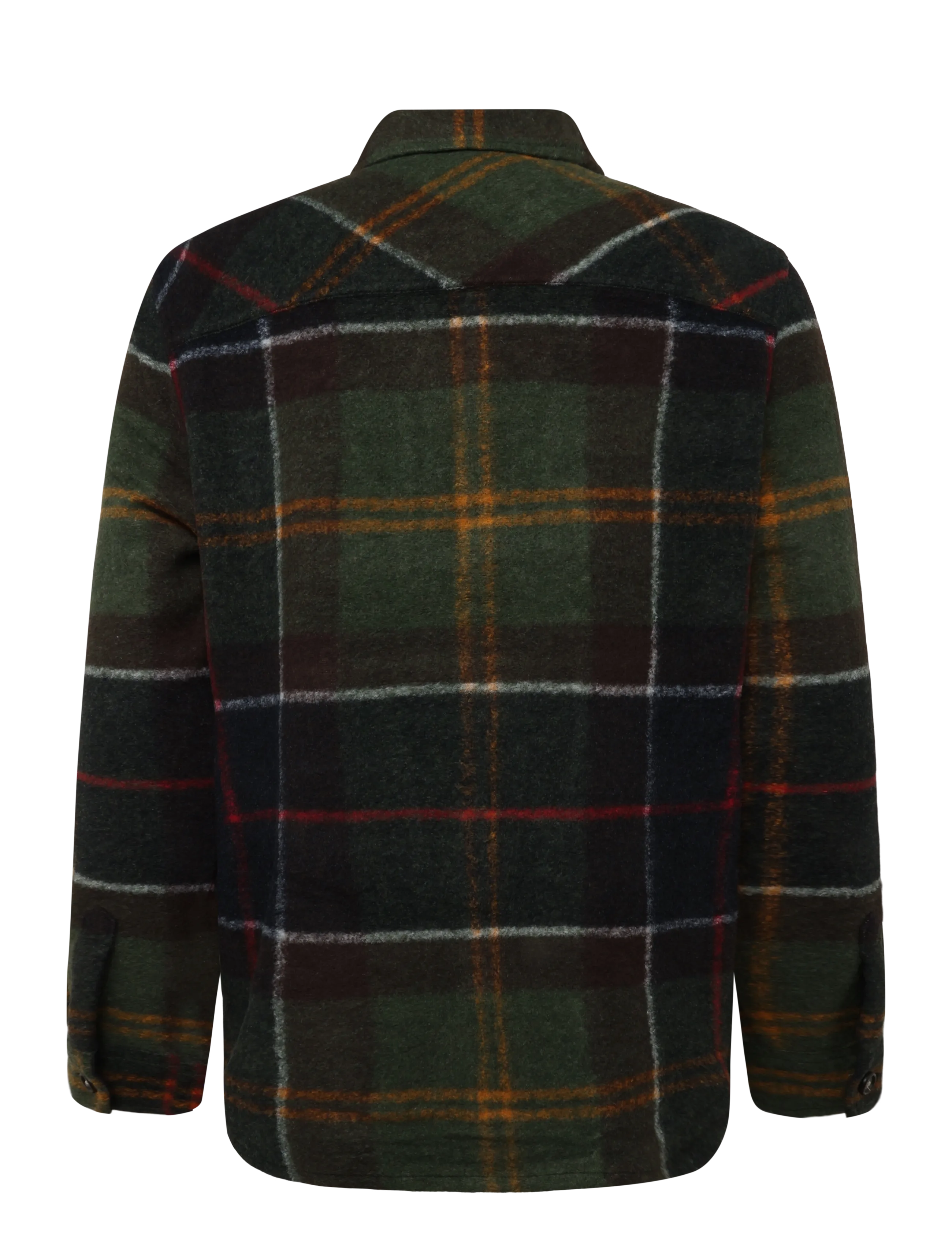 Barbour - Barbour Woodlane Brushed Check Overshirt - jakker - classic tartan - 1