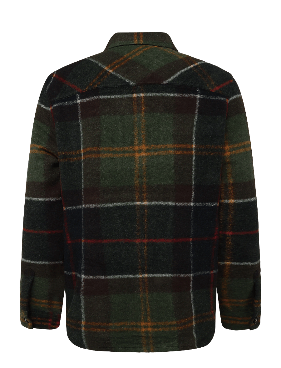 Barbour - Barbour Woodlane Brushed Check Overshirt - jakker - classic tartan - 1