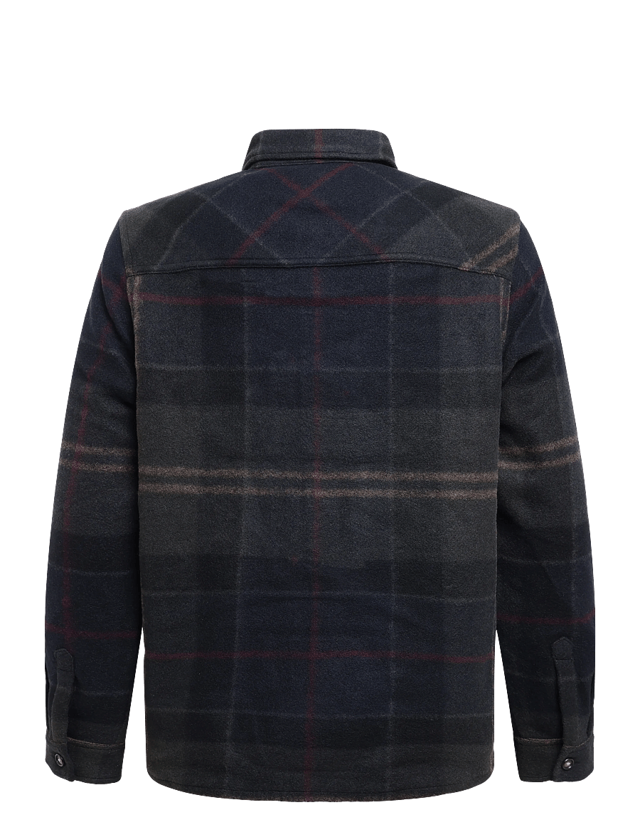 Barbour - Barbour Woodlane Brushed Check Overshirt - jacken - shadow classic tartan - 1
