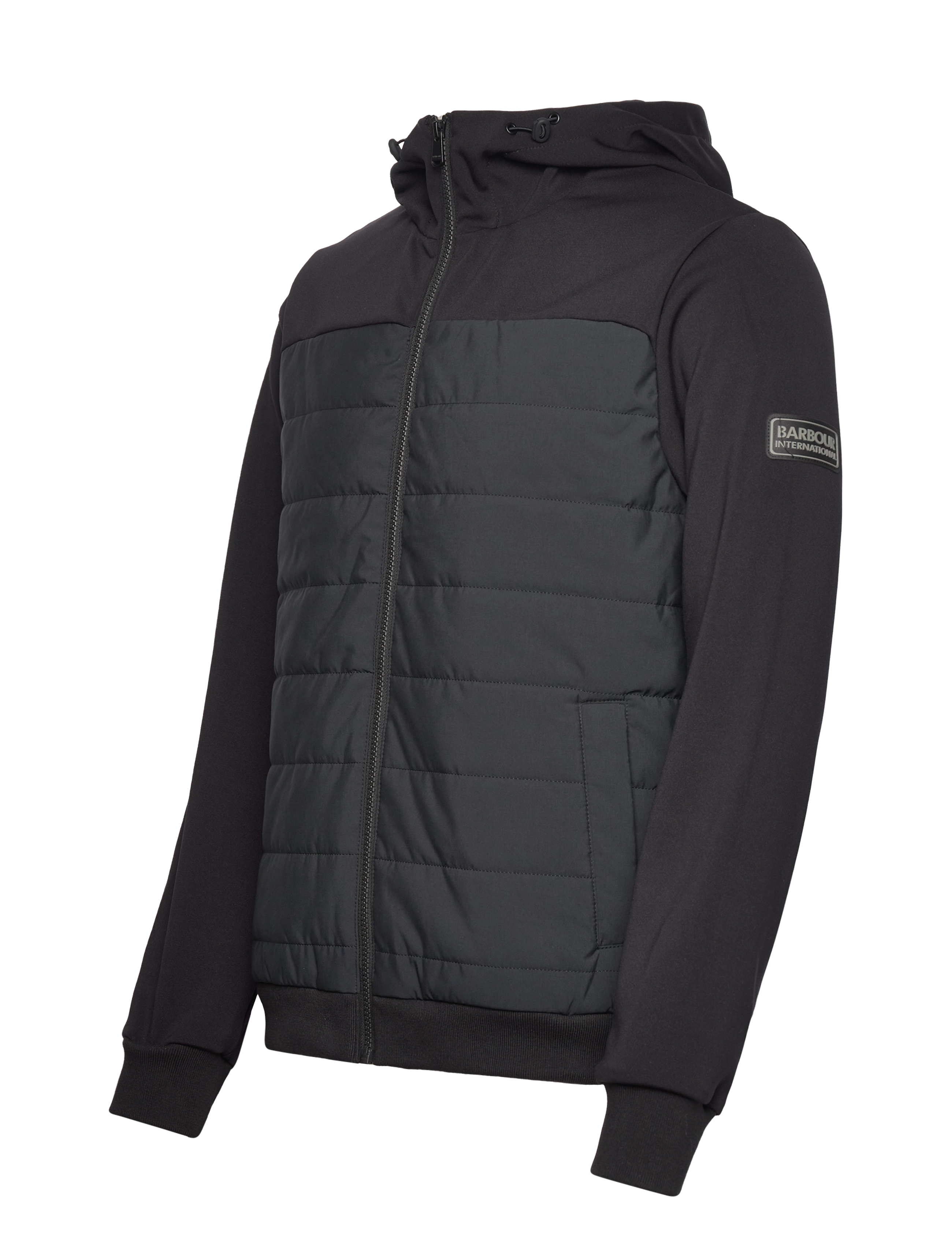 Barbour - B.Intl Kick Q Sweat - black - 2