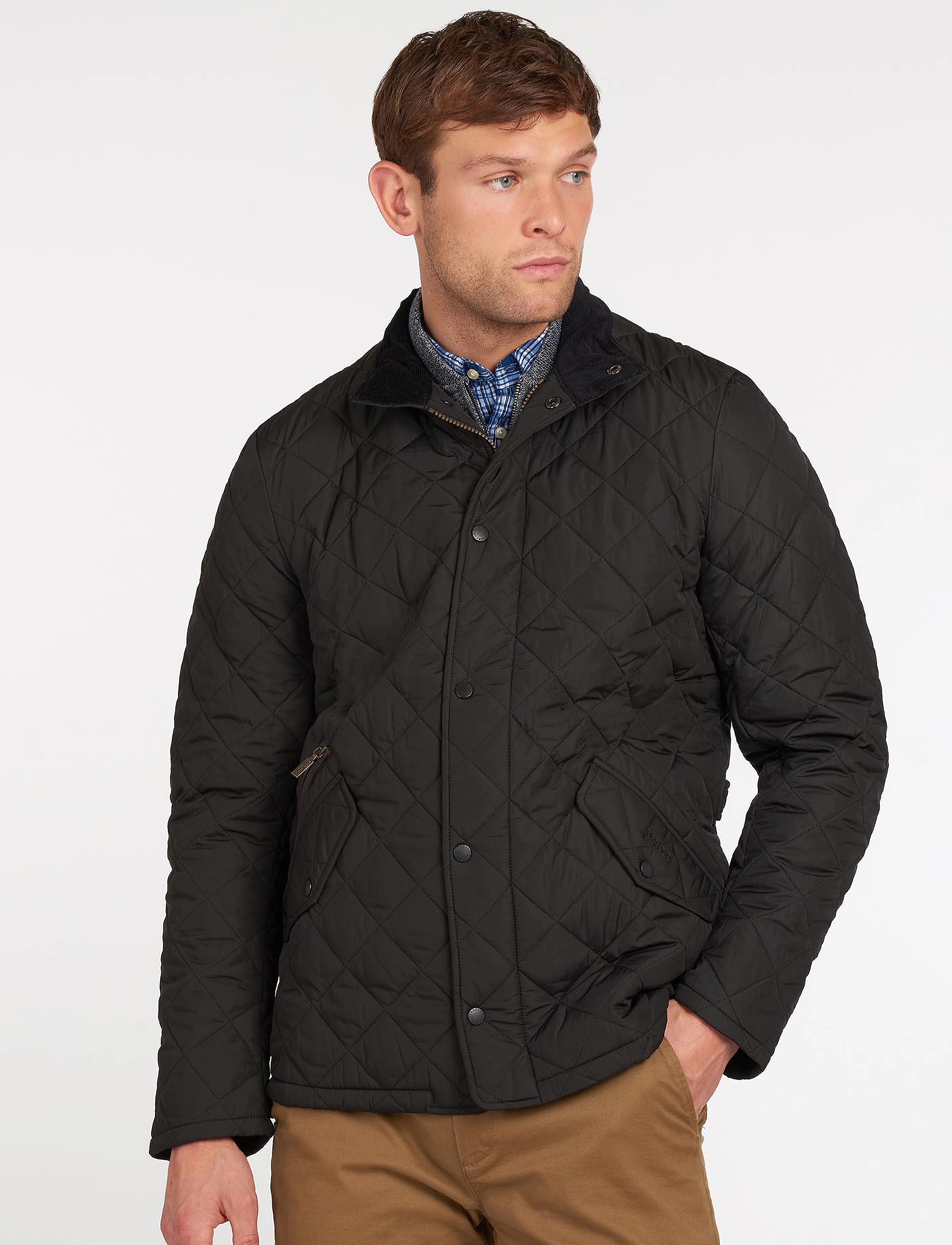 Barbour - Barbour Chelsea Sports - vatteraðir jakkar - black - 5