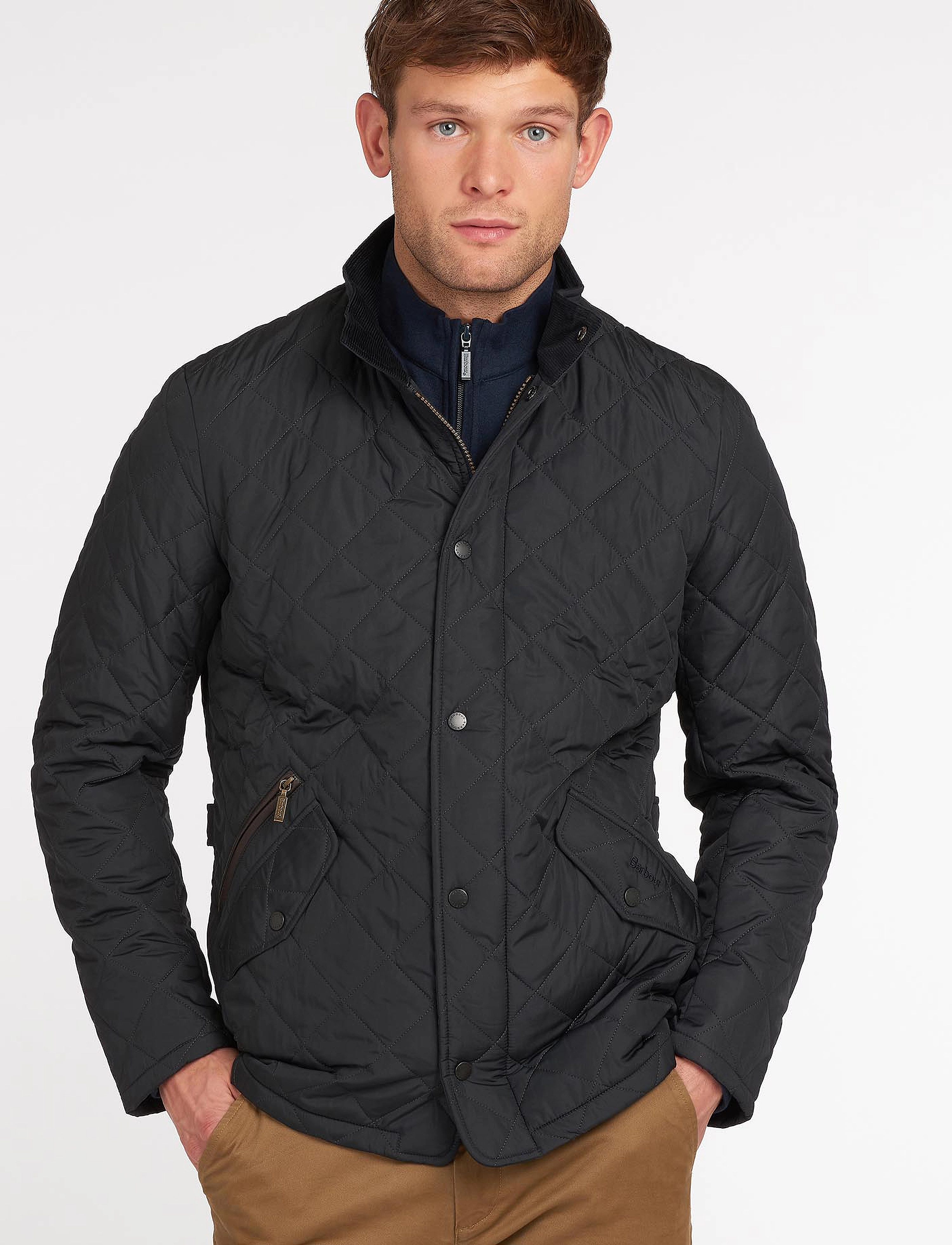 Barbour Barbour Chelsea Sports, XXL, Navy, Jakker > Quiltede Jakker, Herre