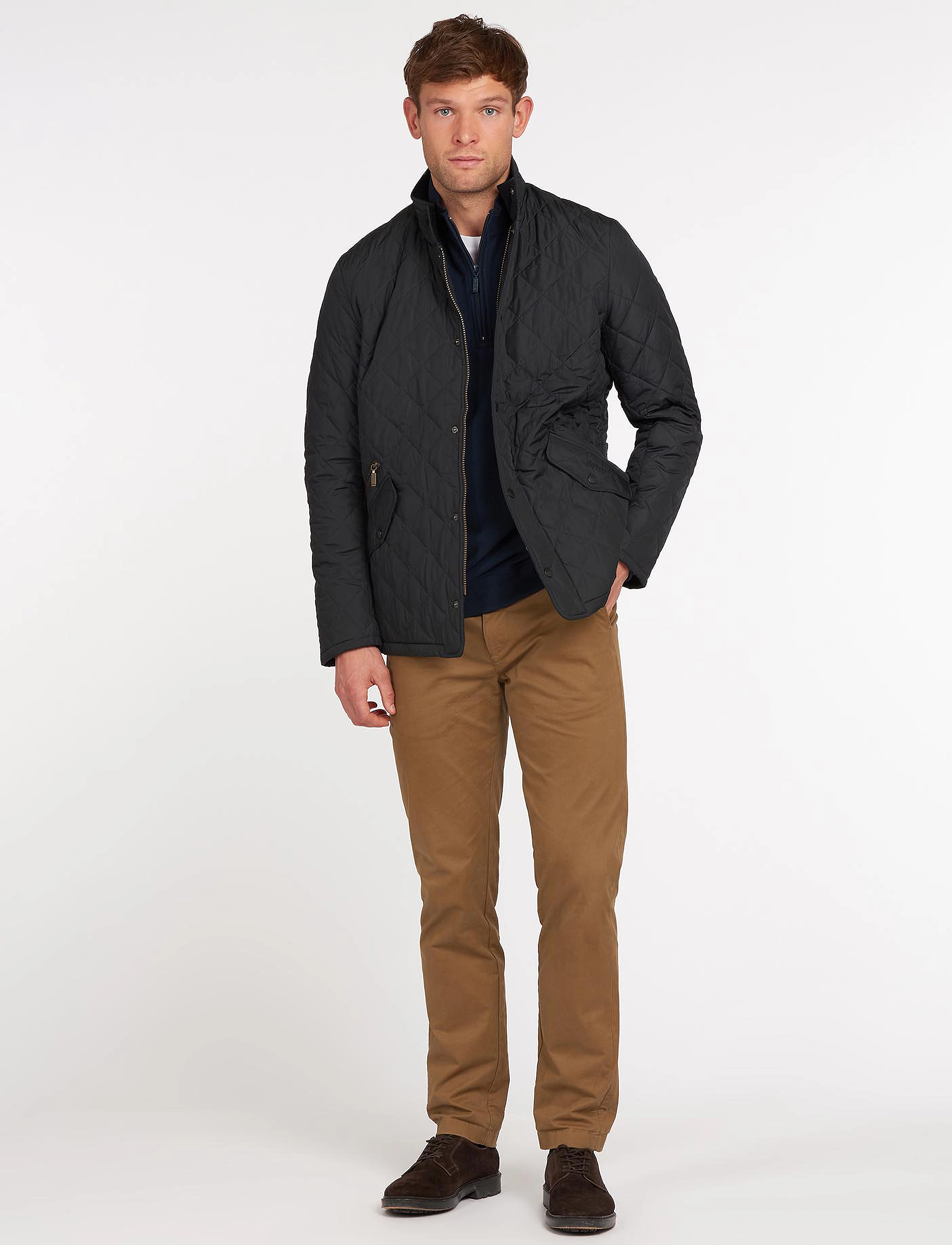 Barbour - Barbour Chelsea Sports - quiltede - navy - 4