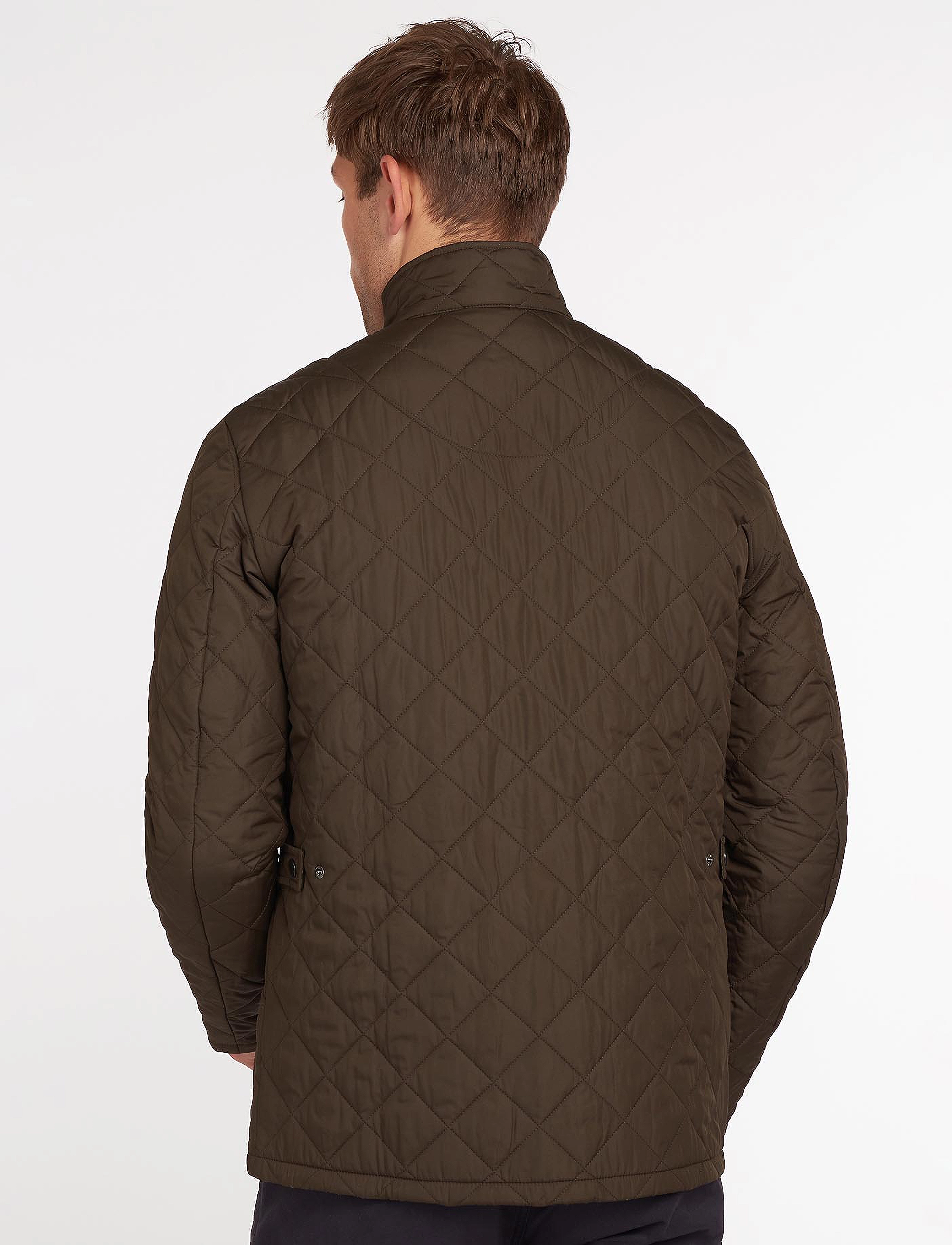 Barbour - Barbour Chelsea Sports - quiltede - olive - 5