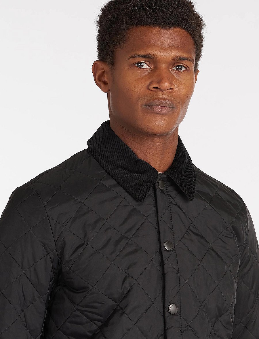 Barbour - Barbour Heritage Liddesdale Quilt - quiltade jackor - black - 3