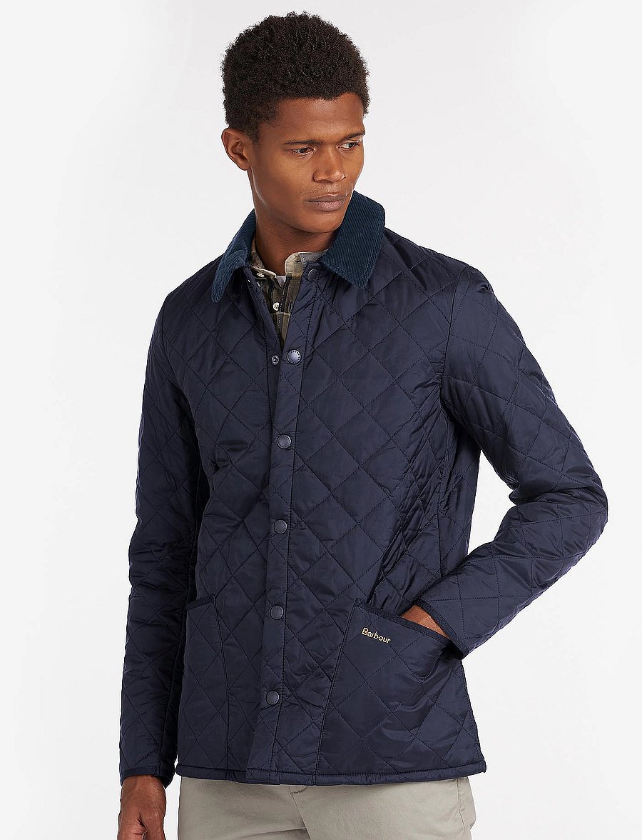 Barbour - Barbour Heritage Liddesdale Quilted Jacket - quiltade jackor - navy - 0