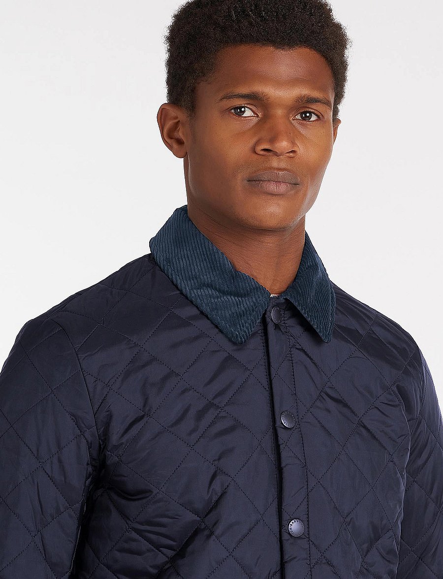 Barbour - Barbour Heritage Liddesdale Quilted Jacket - quiltade jackor - navy - 3