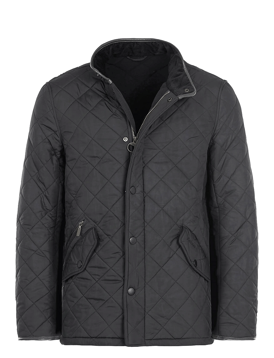 Barbour - Barbour Powell Quilted Jacket - fall jackets - black - 1