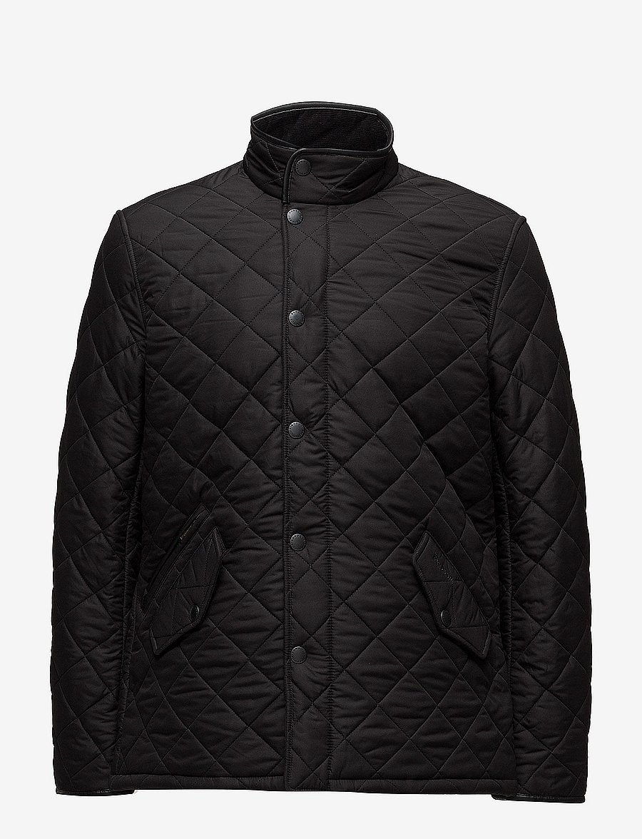 Barbour - Barbour Powell Quilted Jacket - fall jackets - black - 2