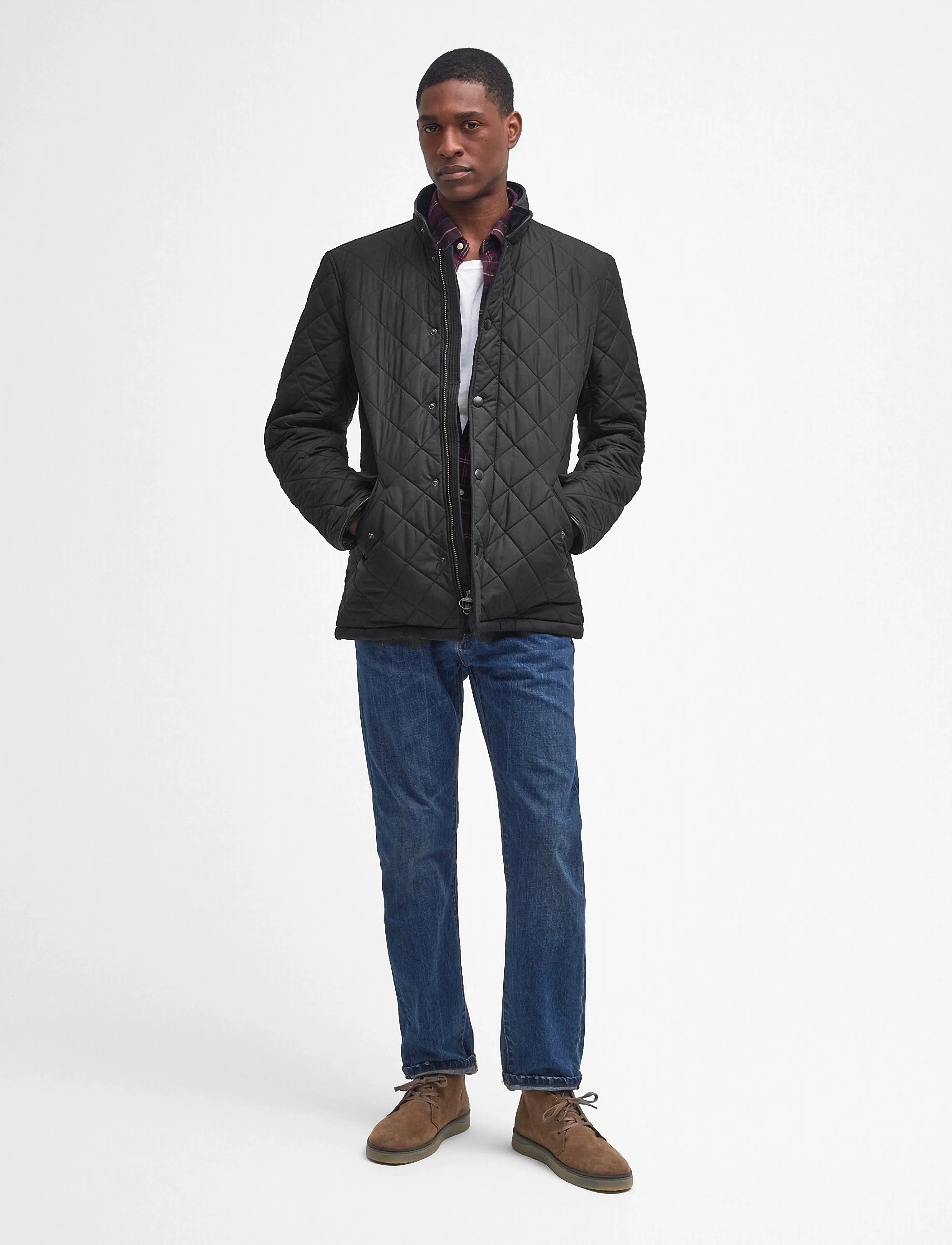 Barbour - Barbour Powell Quilt - forårsjakker - black - 4