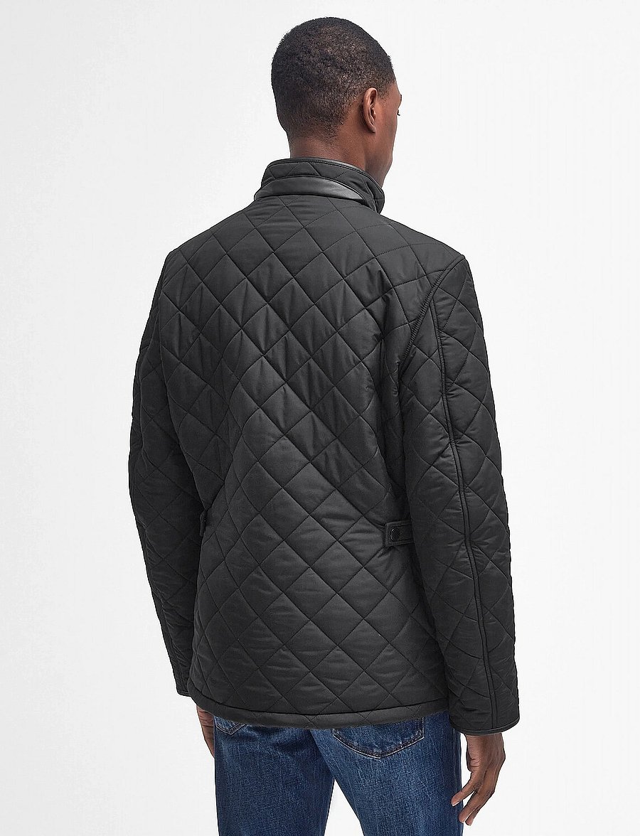 Barbour - Barbour Powell Quilted Jacket - fall jackets - black - 5