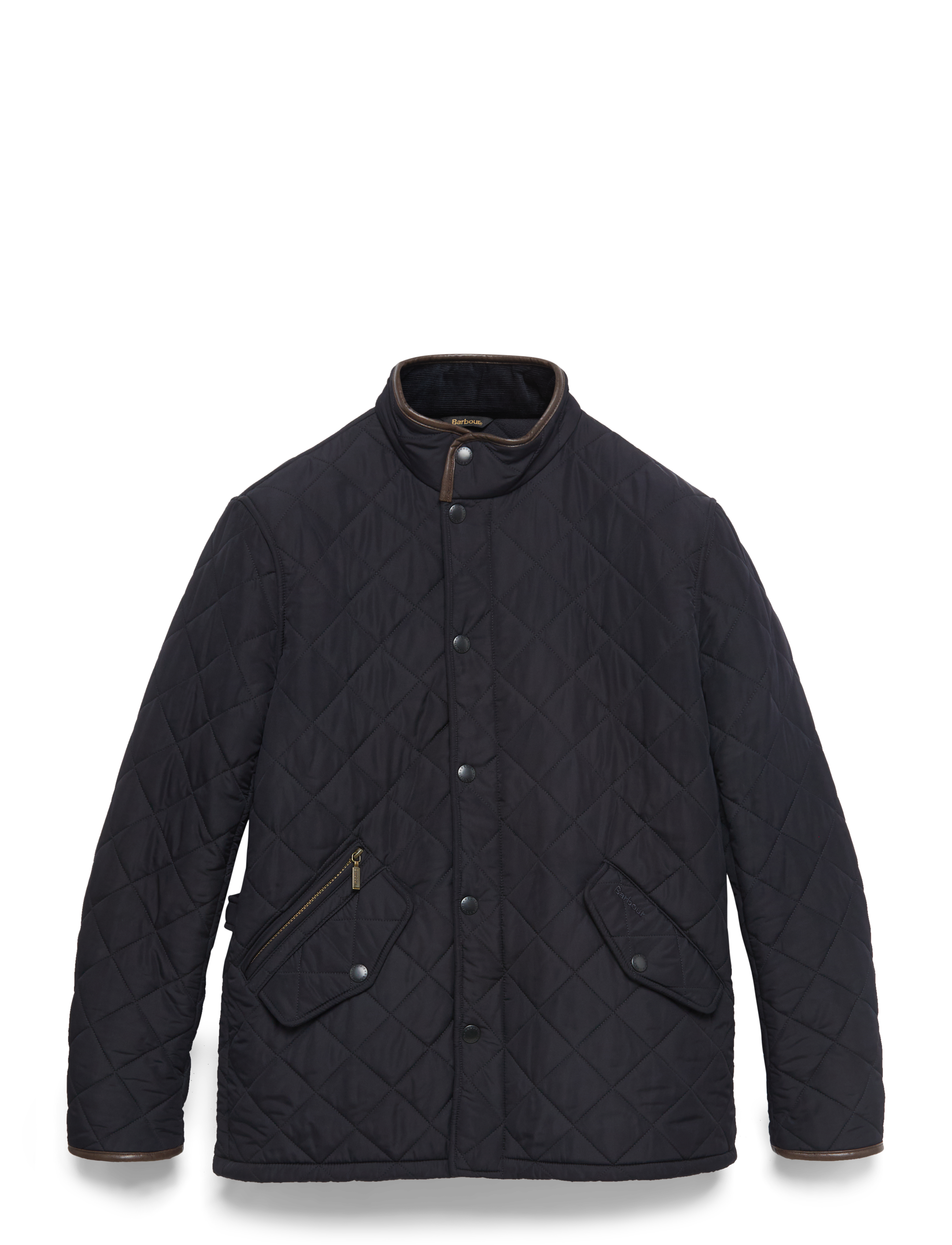 Barbour - Barbour Powell Quilted Jacket - sügisjoped - navy/ecru beaco - 2