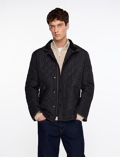 Barbour Barbour Powell Quilted Jacket (Navy/ecru Beaco/Marinblå) - 3300 kr