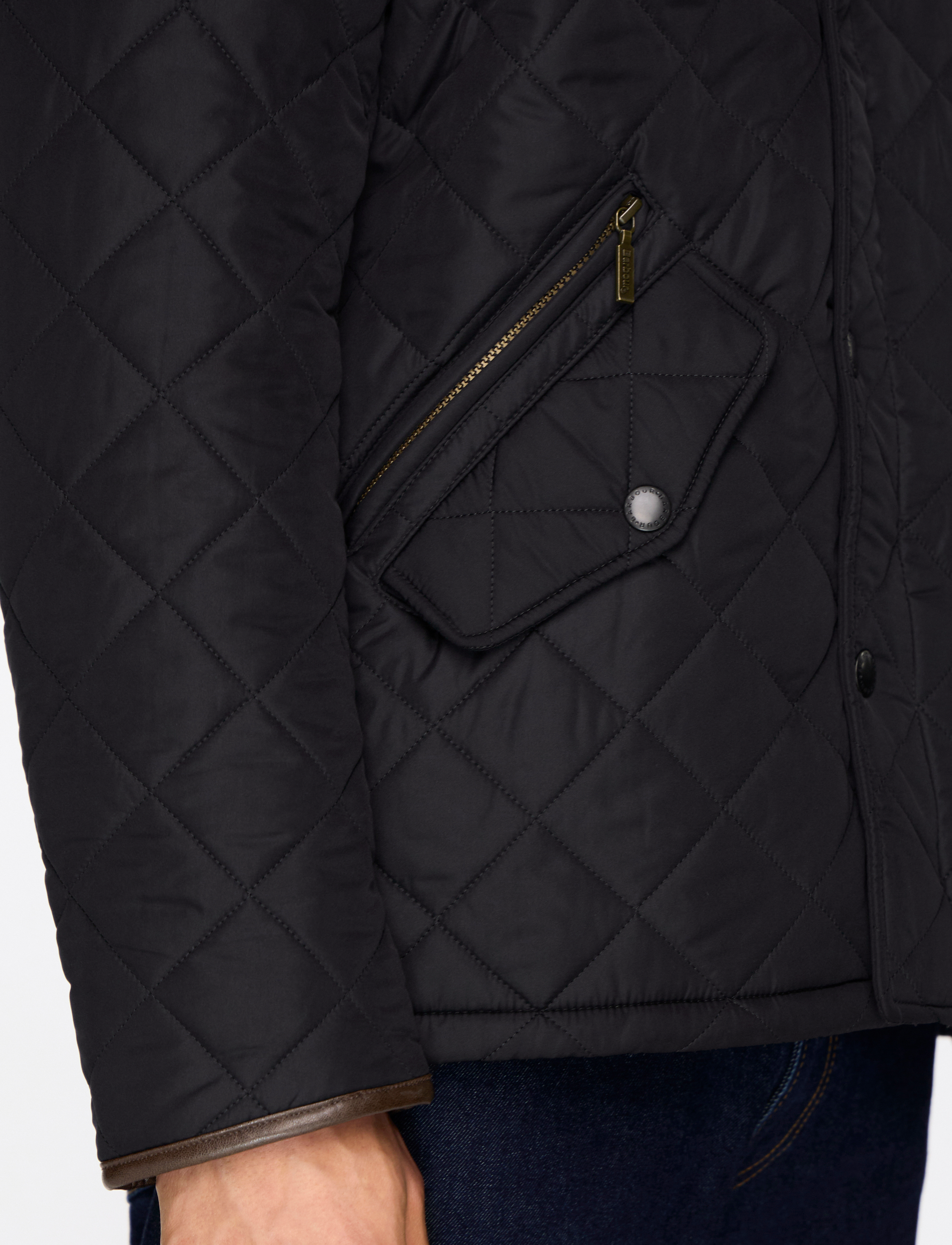 Quilted jacka Powell mörkblå Mörkblå Blå Storlek 7