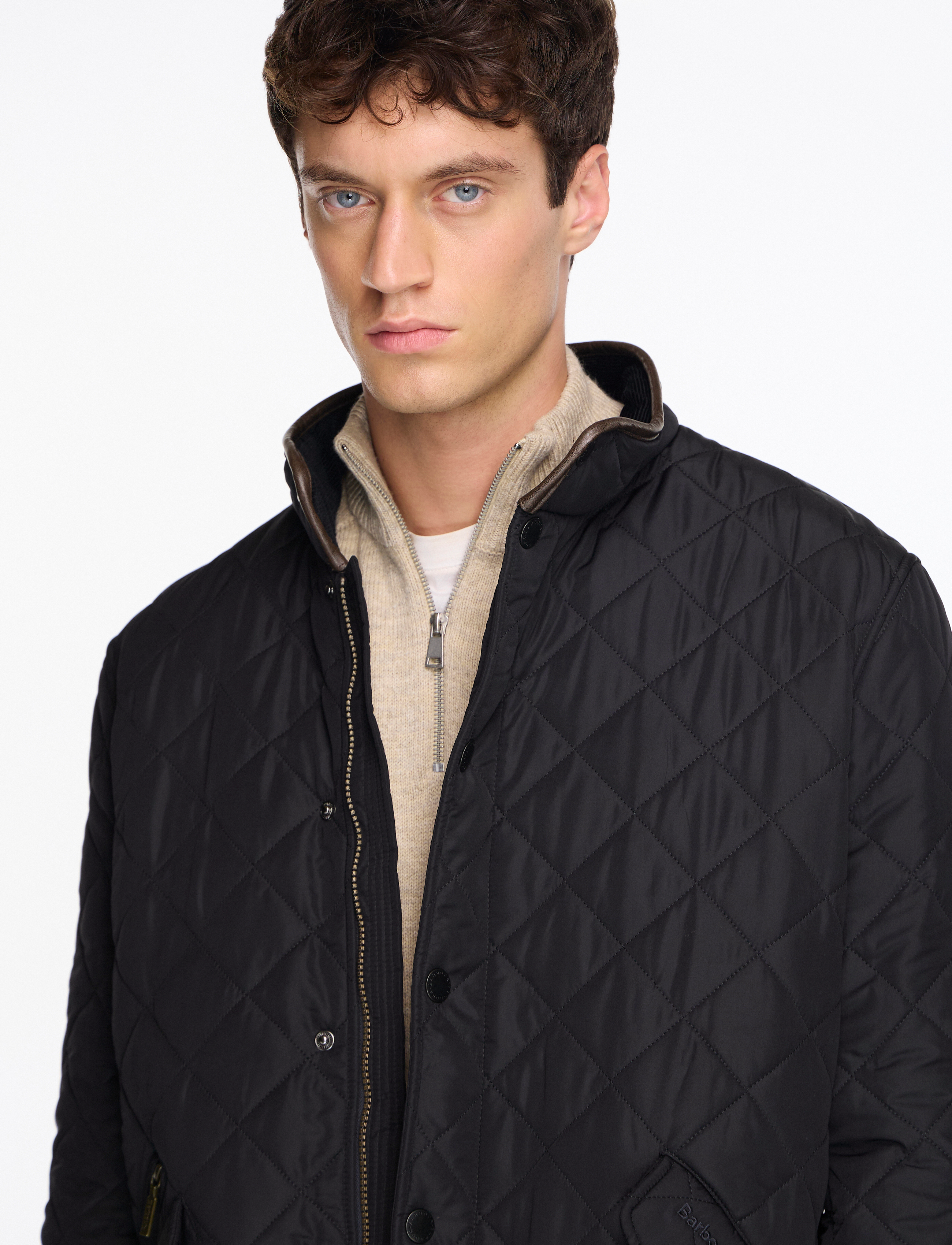 Quilted jacka Powell mörkblå Mörkblå Blå Storlek 8